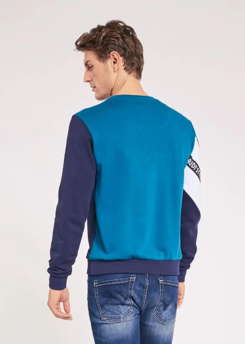 Felpa color block