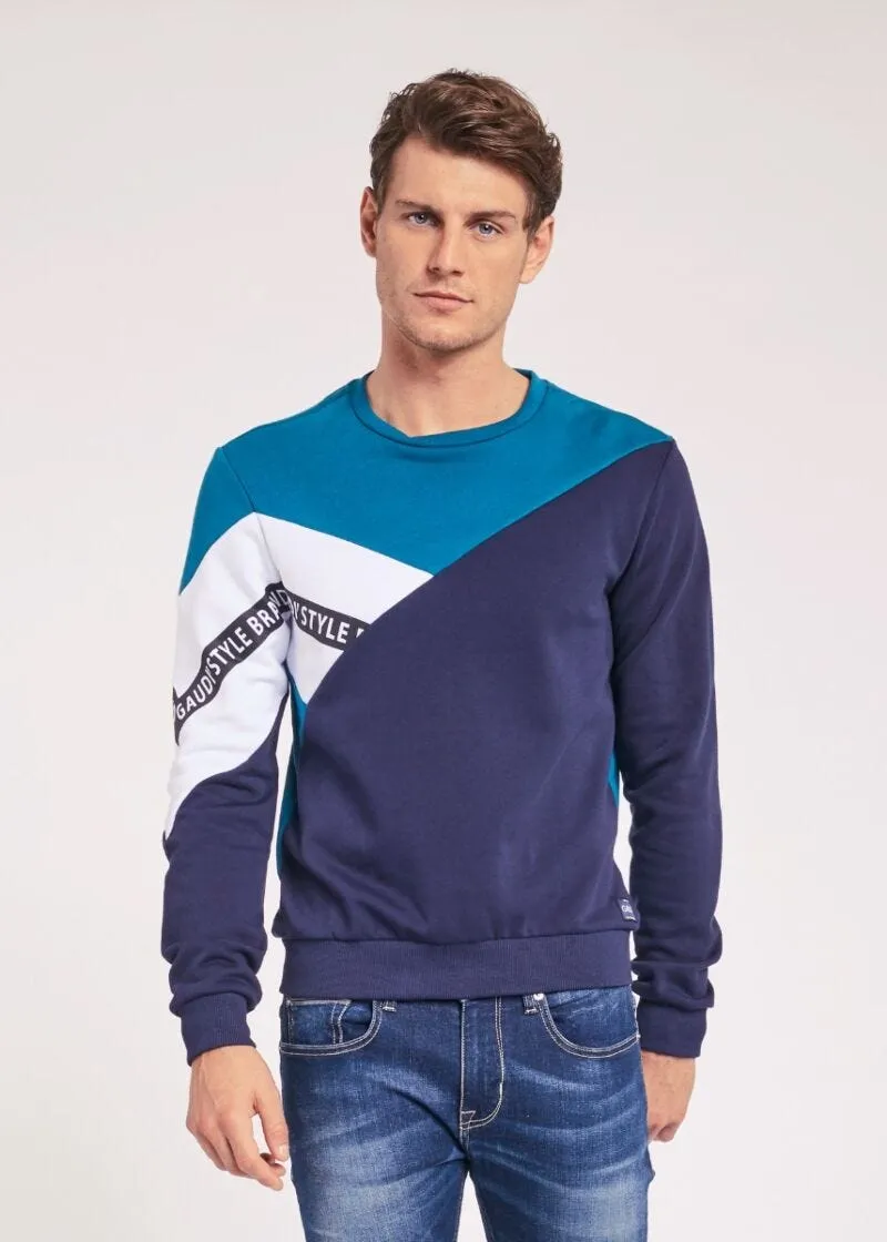 Felpa color block