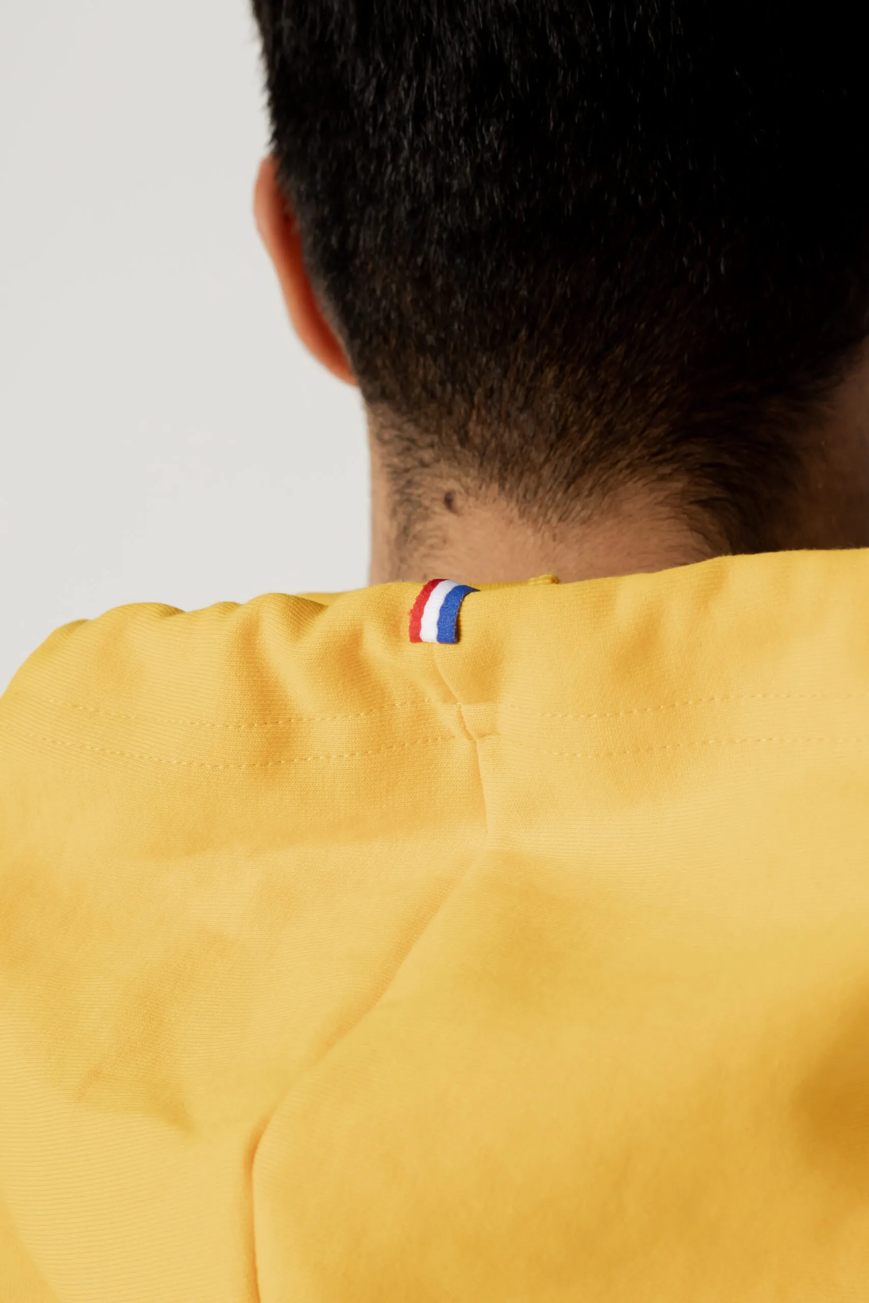 Felpa con cappuccio LE COQ SPORTIF bah hoody Giallo