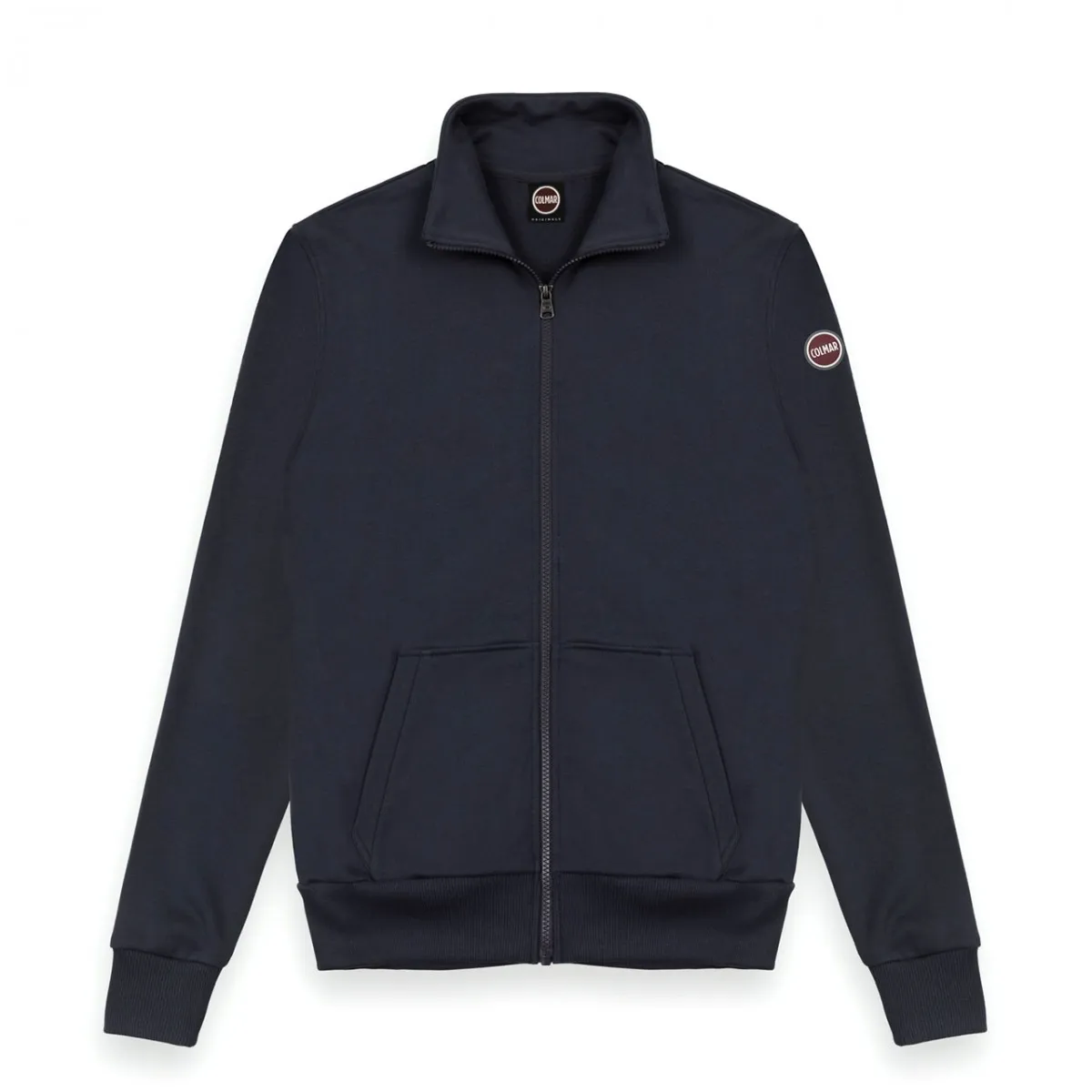 Felpa Connective Full Zip, Blu