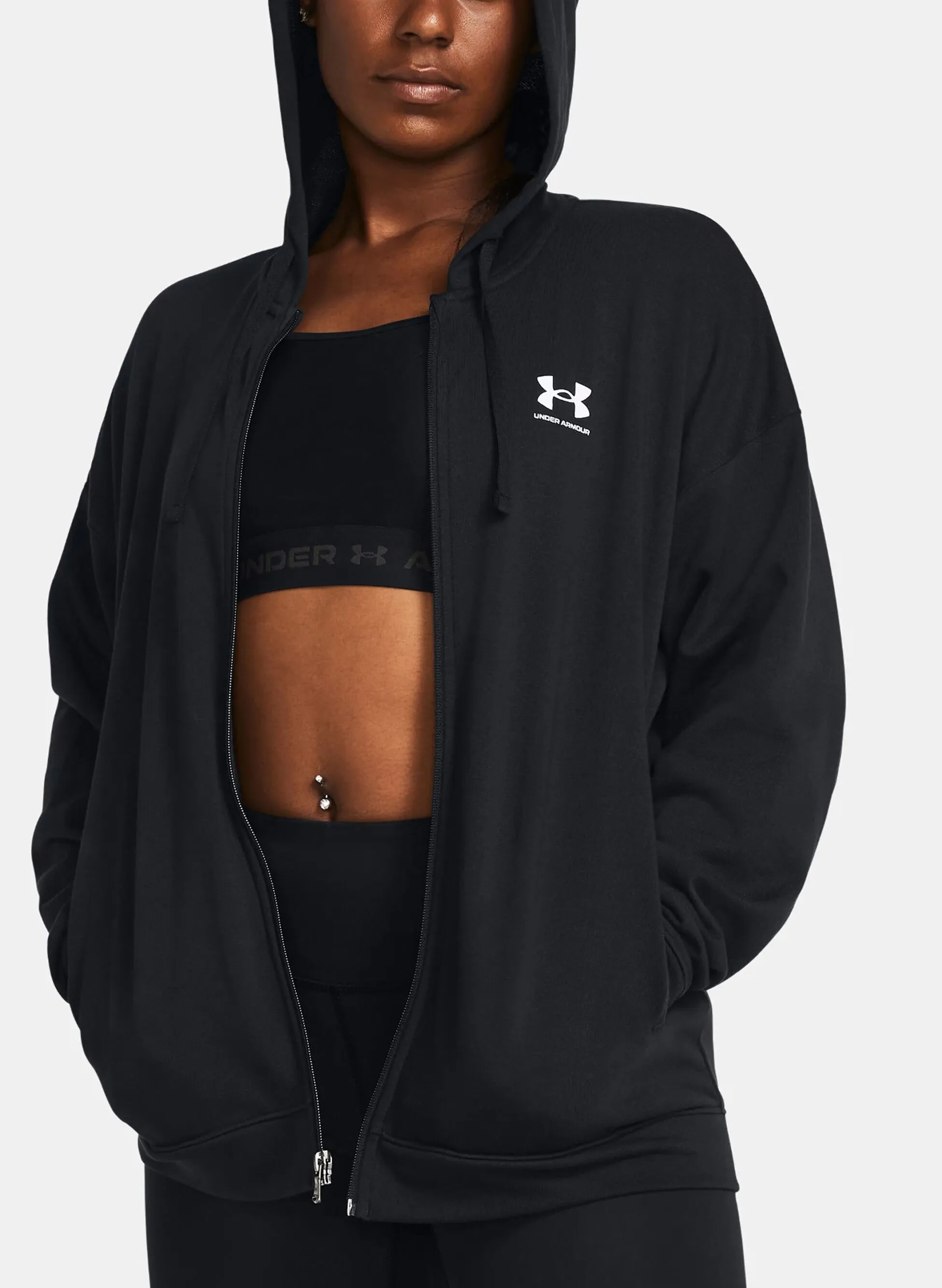 felpa full zip rival terry