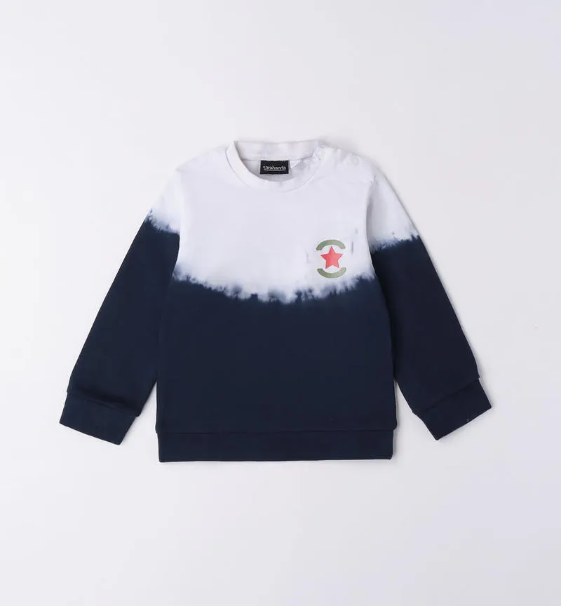 Felpa girocollo bambino 100% cotone