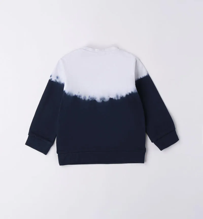 Felpa girocollo bambino 100% cotone