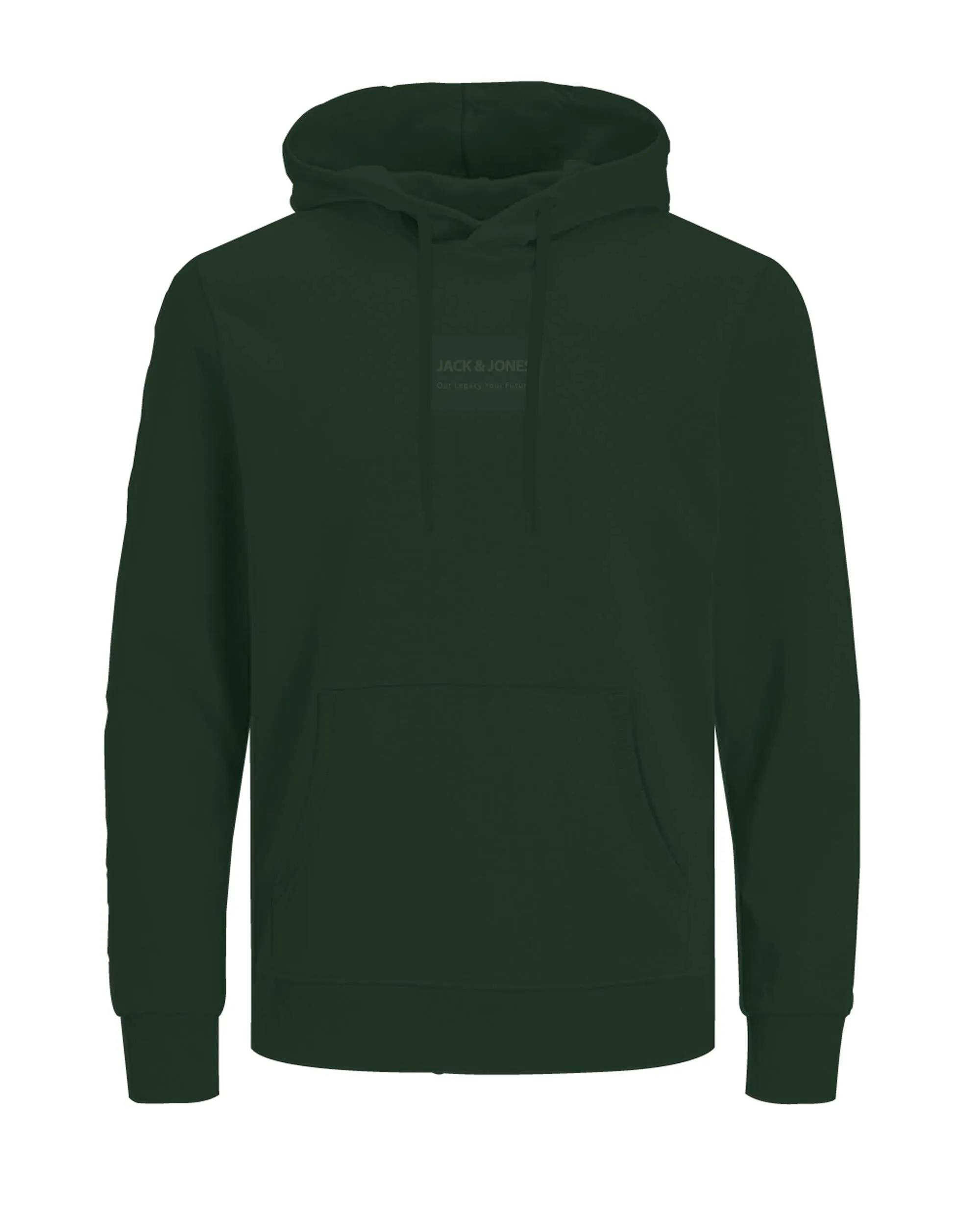 Felpa Jack E Jones  JJHAKKAI SWEAT HOOD Verde