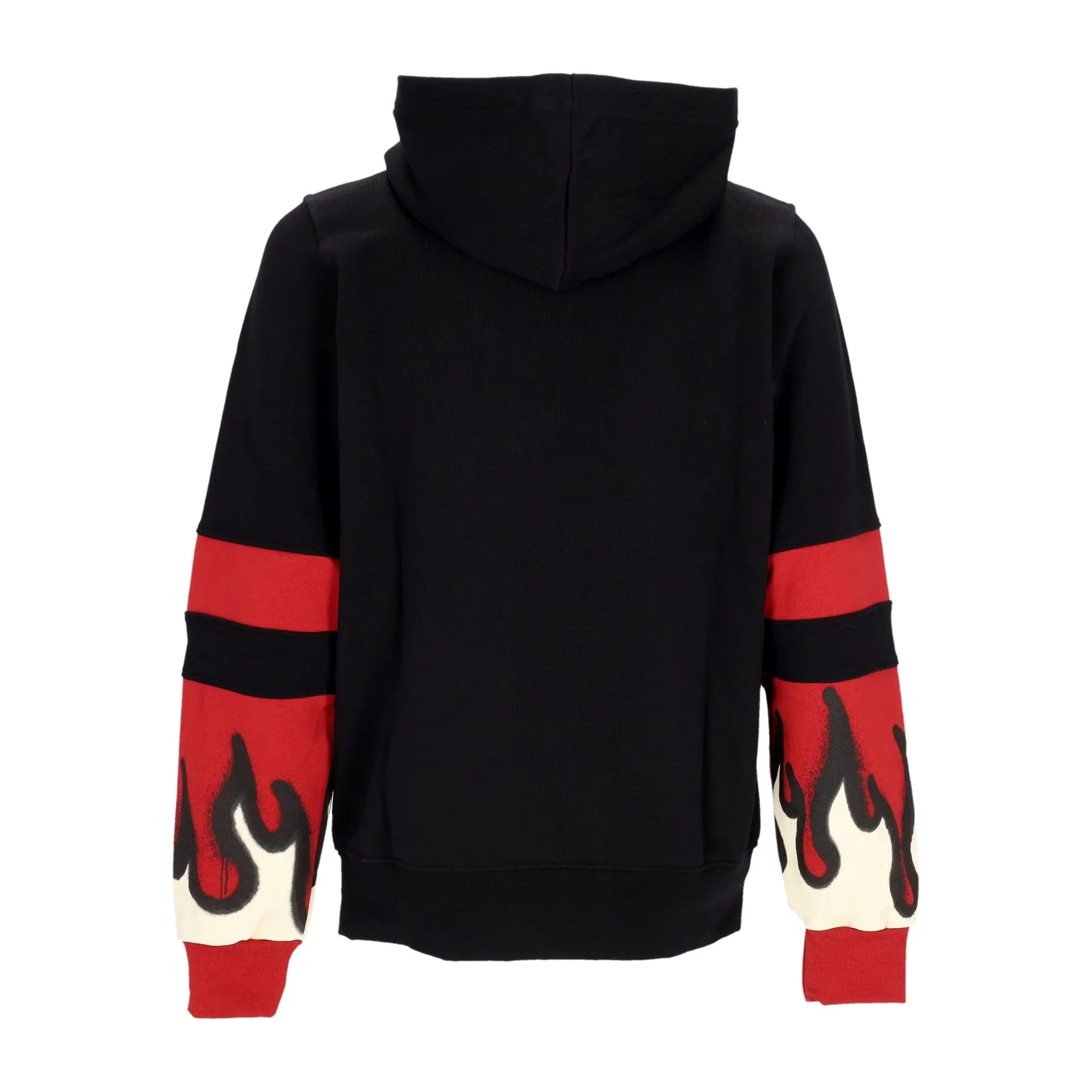 Felpa Leggera Cappuccio Uomo Baseball Hoodie Black