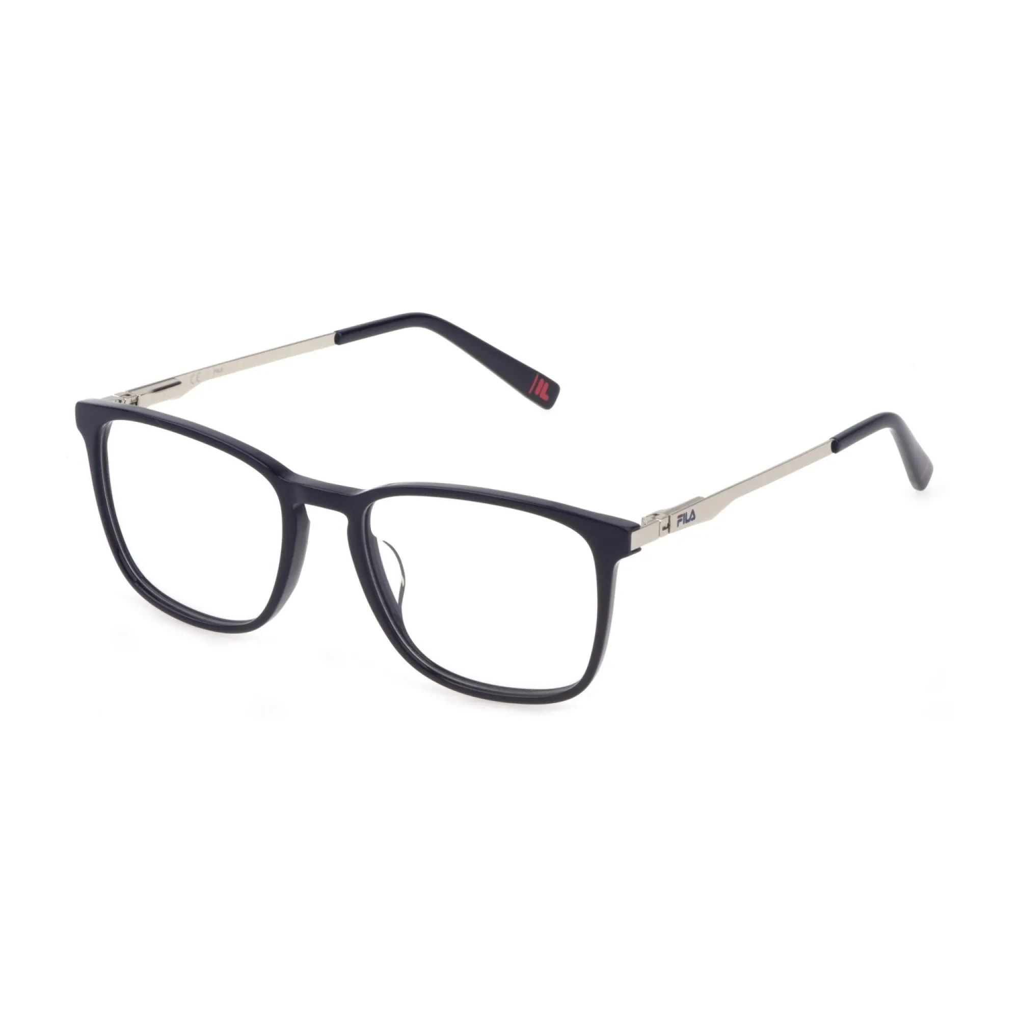   Fila VFI295 Classic 0991 Blu Scuro Lucido | Occhiale Da Vista Uomo 