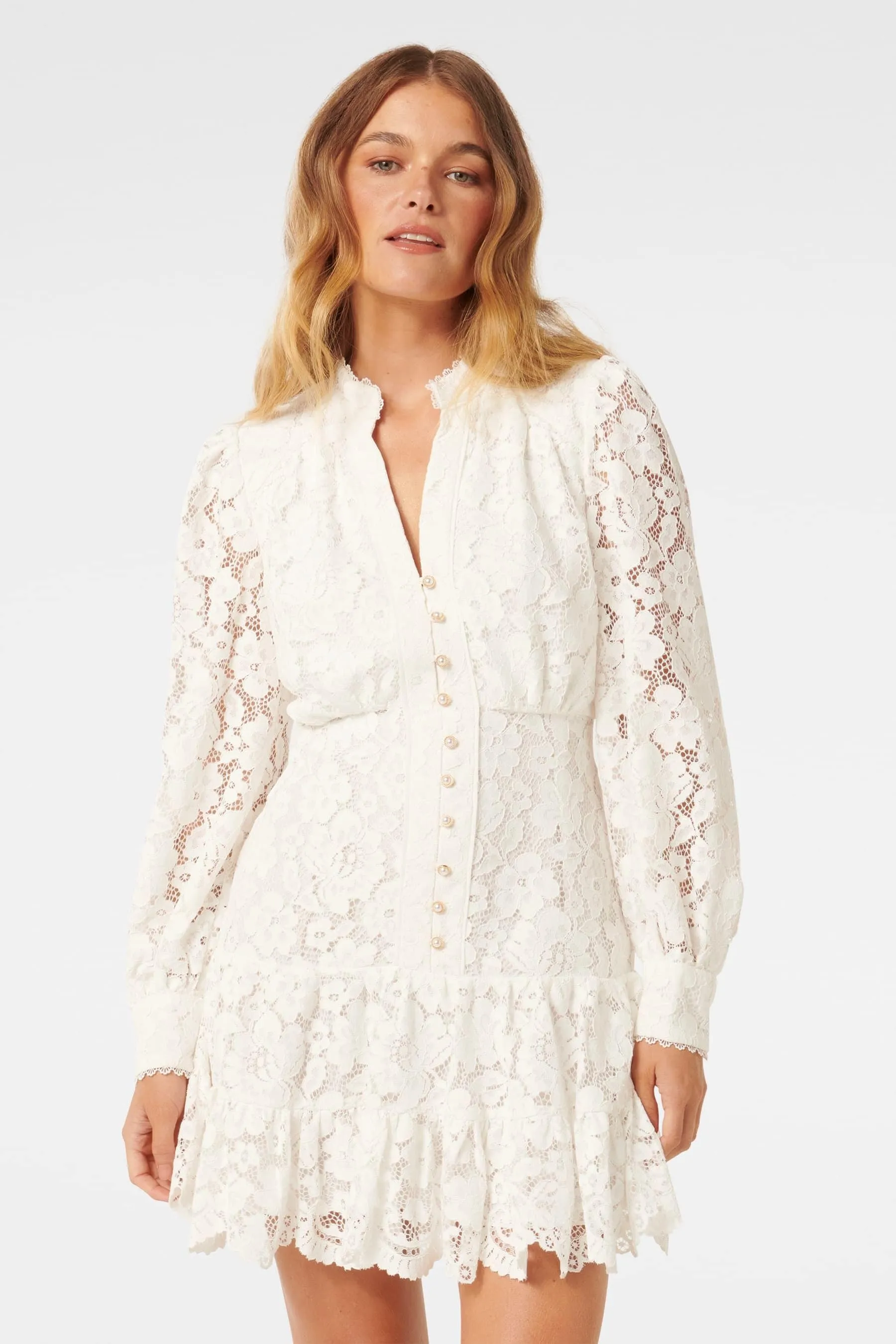 Forever New Petite - Pizzo - Abito corto