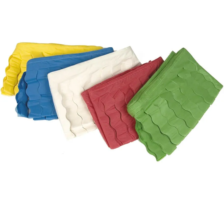 Frange in carta seta in vari colori 50 m