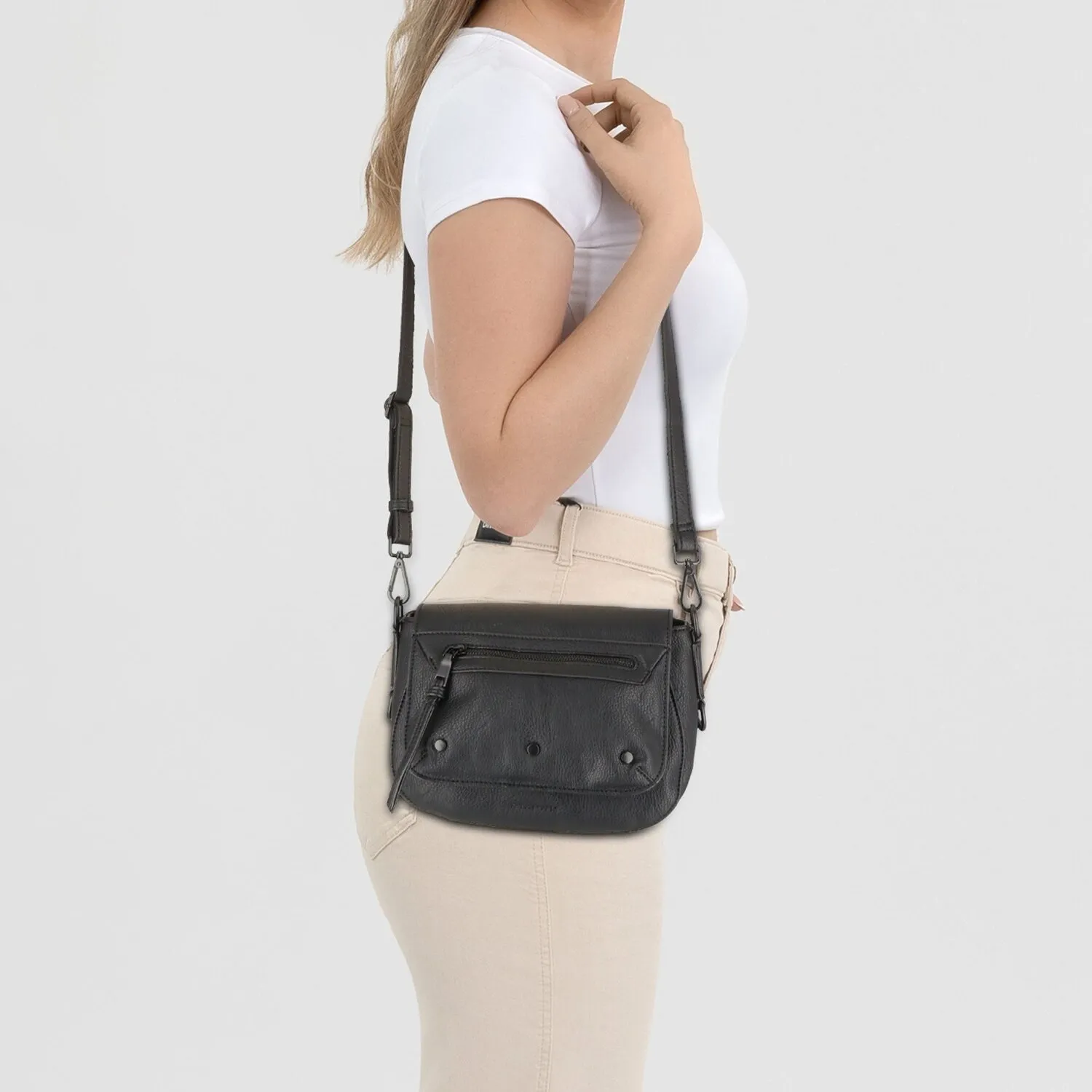 FredsBruder Deep Dark Borsa a tracolla 26 cm