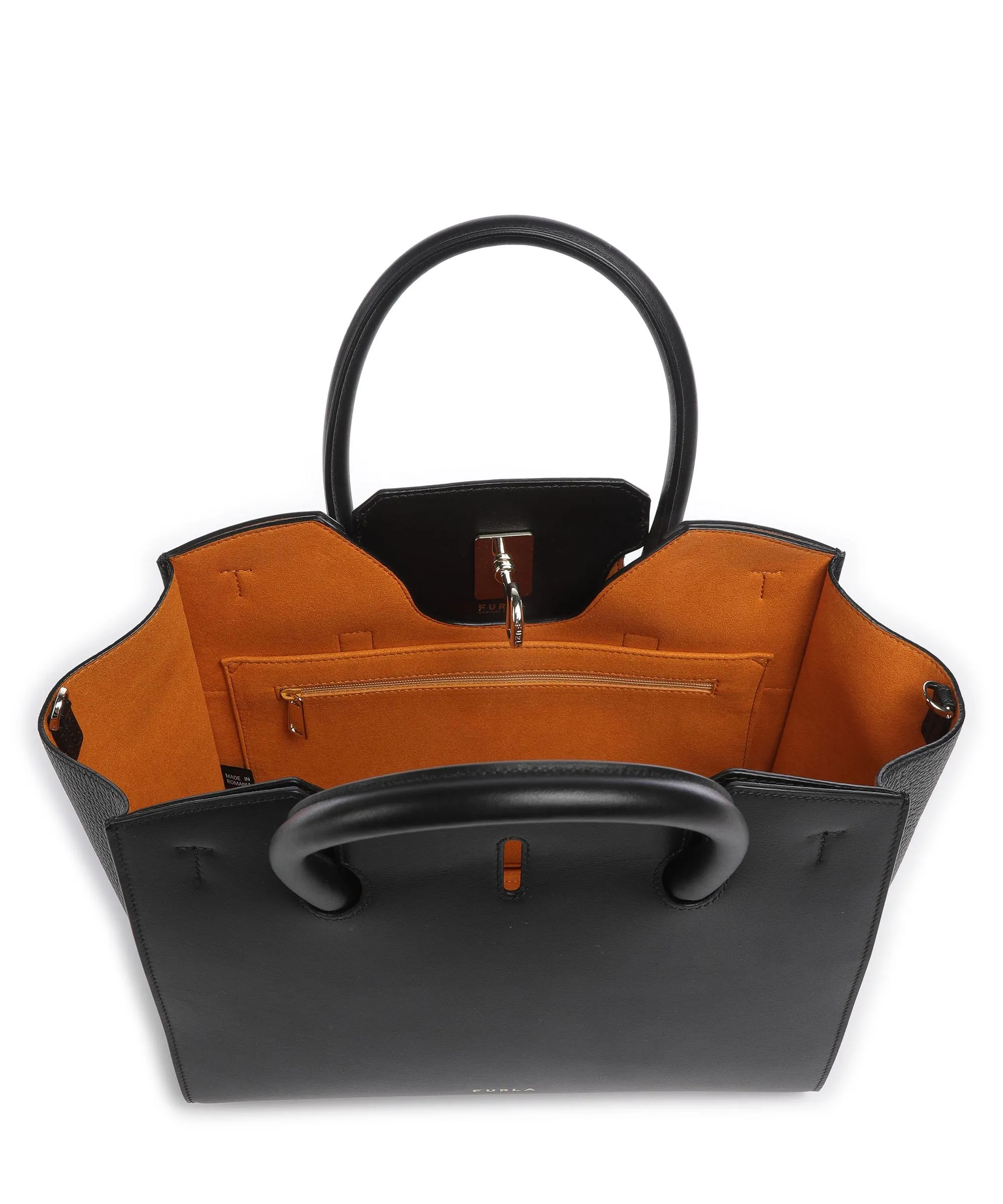 Furla Genesi Borsa a mano pelle nero  
