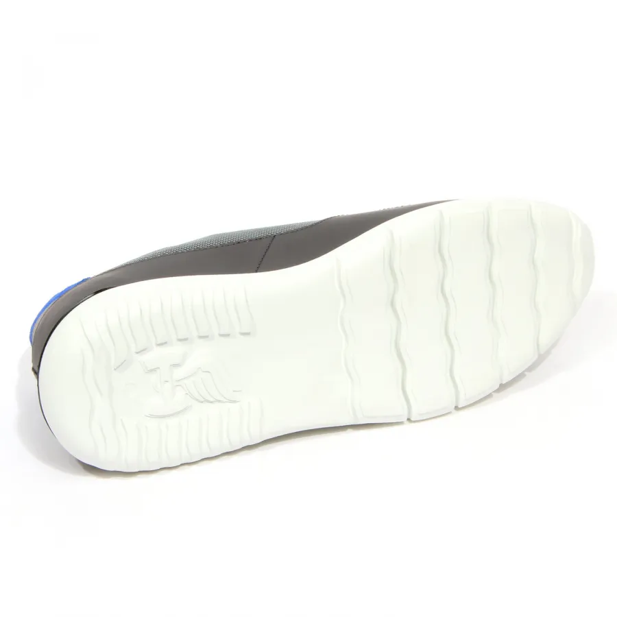 G3612 sneaker uomo HOGAN INTERACTIVE3 grey leather/fabric shoes men