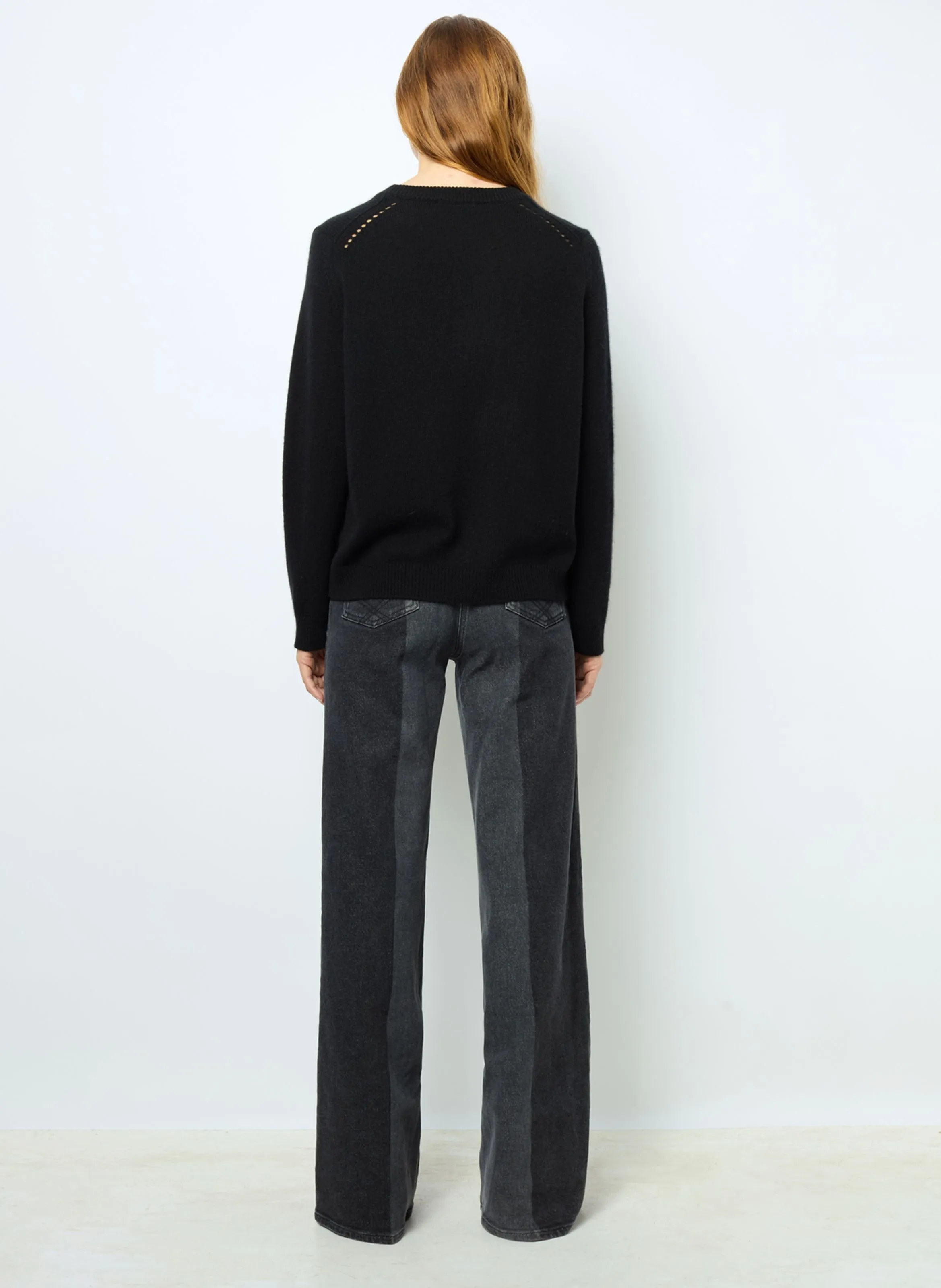  GERARD DAREL   JOVITA - Maglione a girocollo in cachemire | Nero