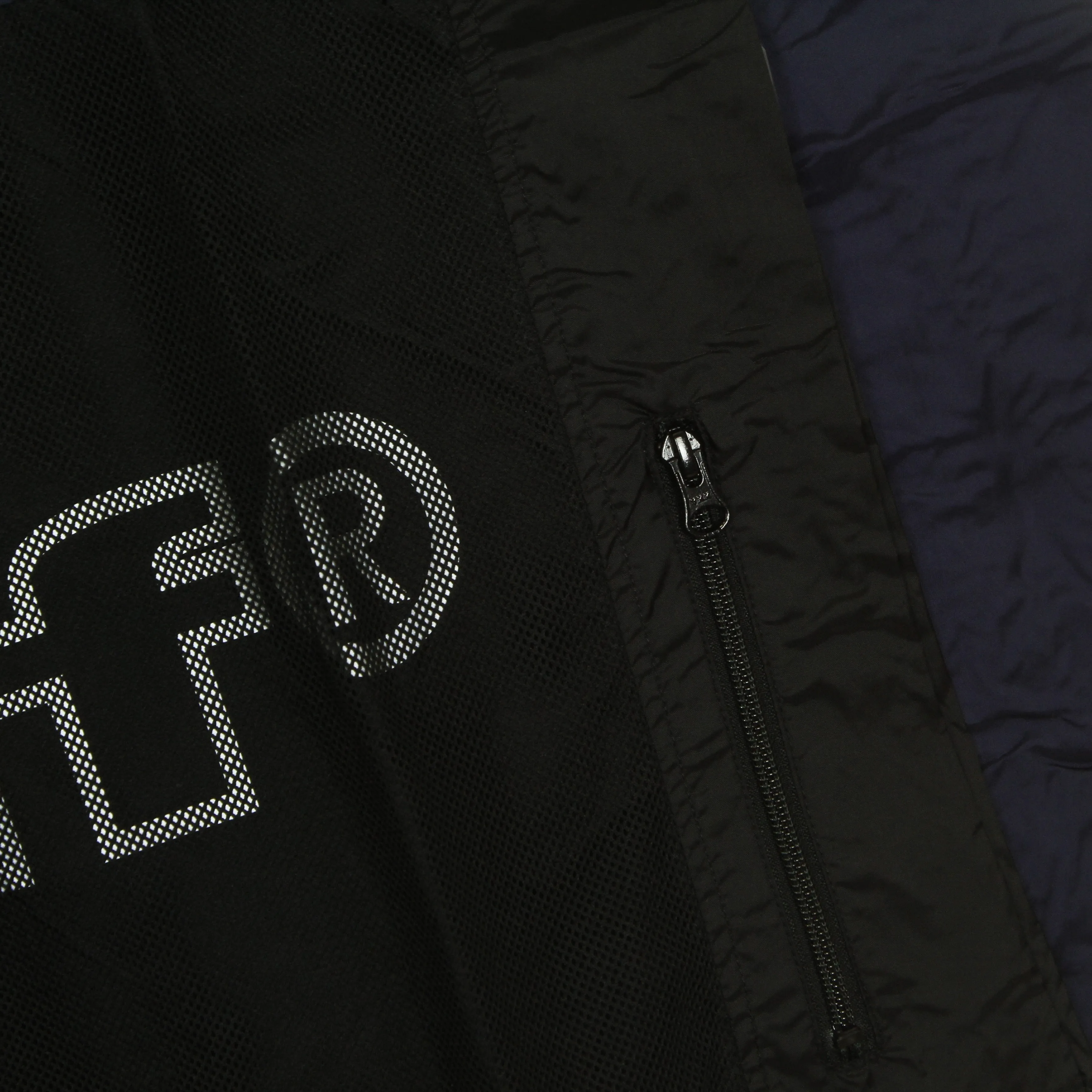 Giacca a Vento Infilabile Uomo Wireframe Anorak Navy