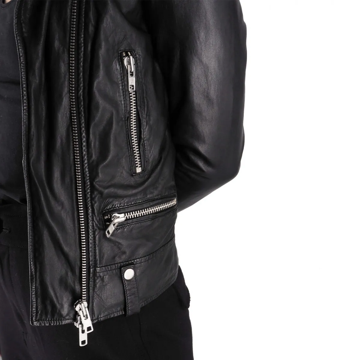 Giacca Biker Foderata