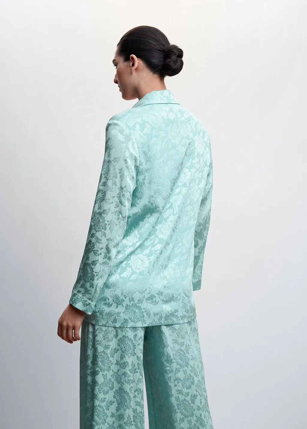 Giacca completo jacquard