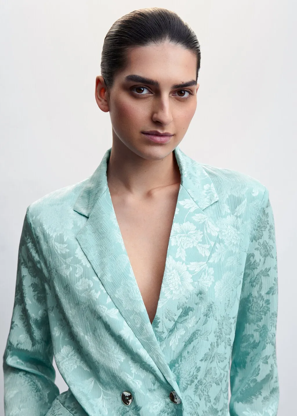 Giacca completo jacquard