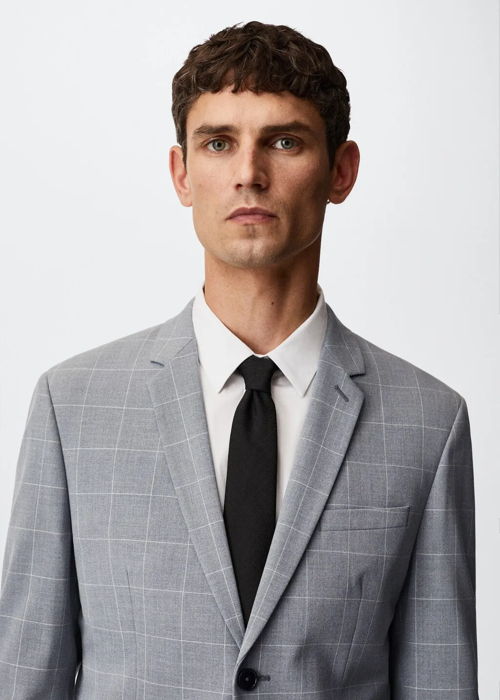 Giacca completo super slim fit quadri