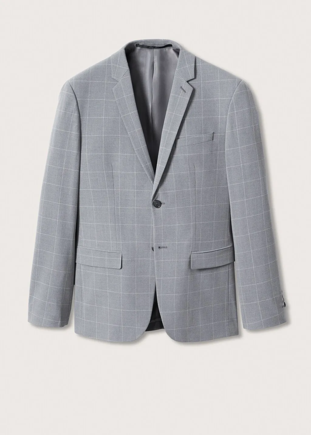 Giacca completo super slim fit quadri