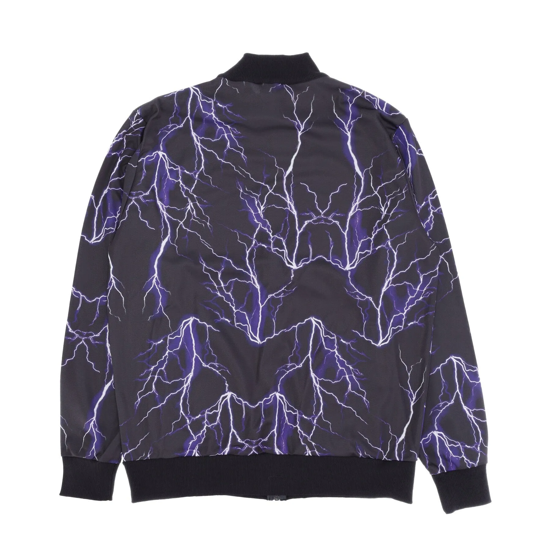 Giacca Tuta Uomo All Over Lightning Sweatshirt Black/purple