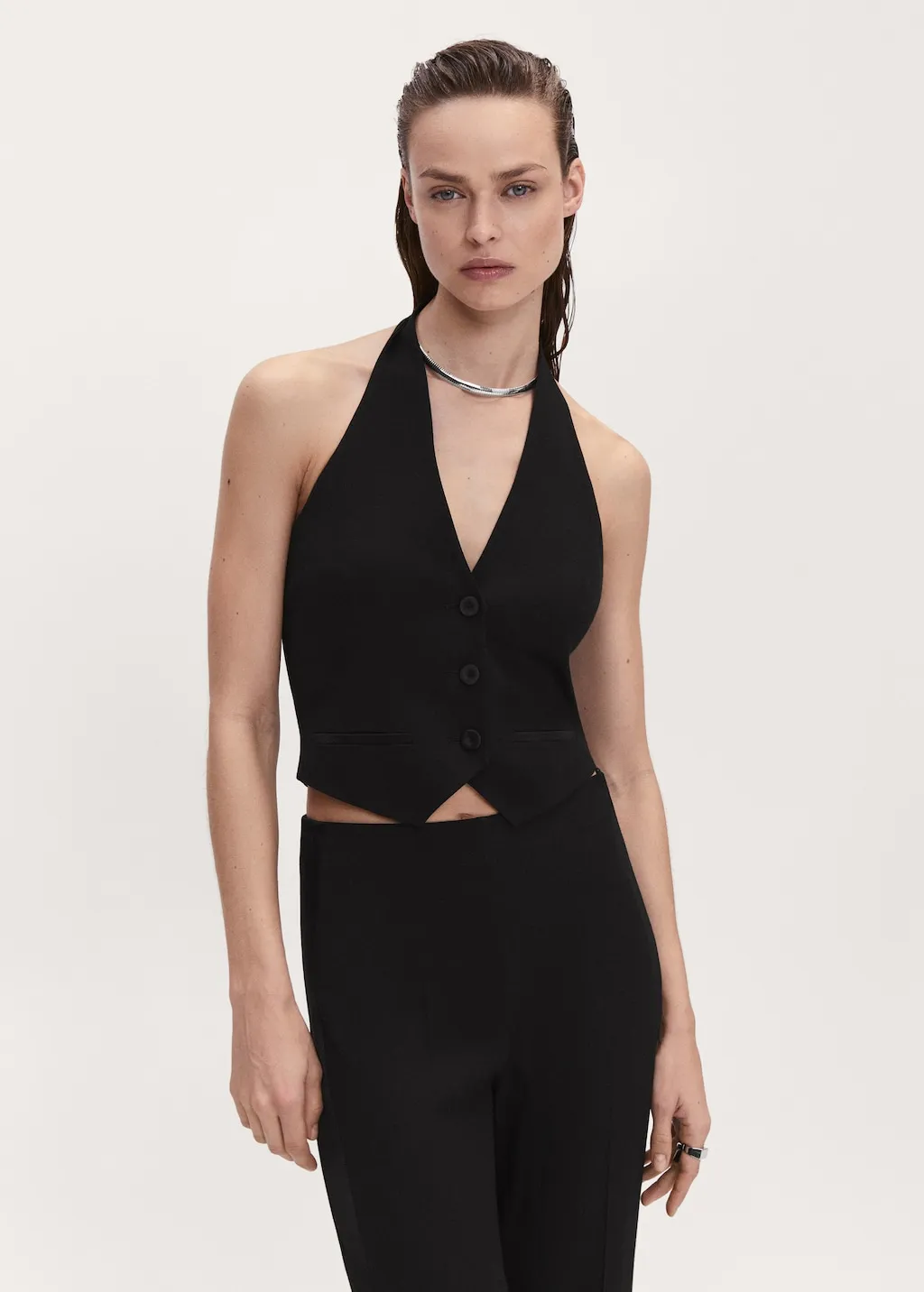 Gilet completo bottoni