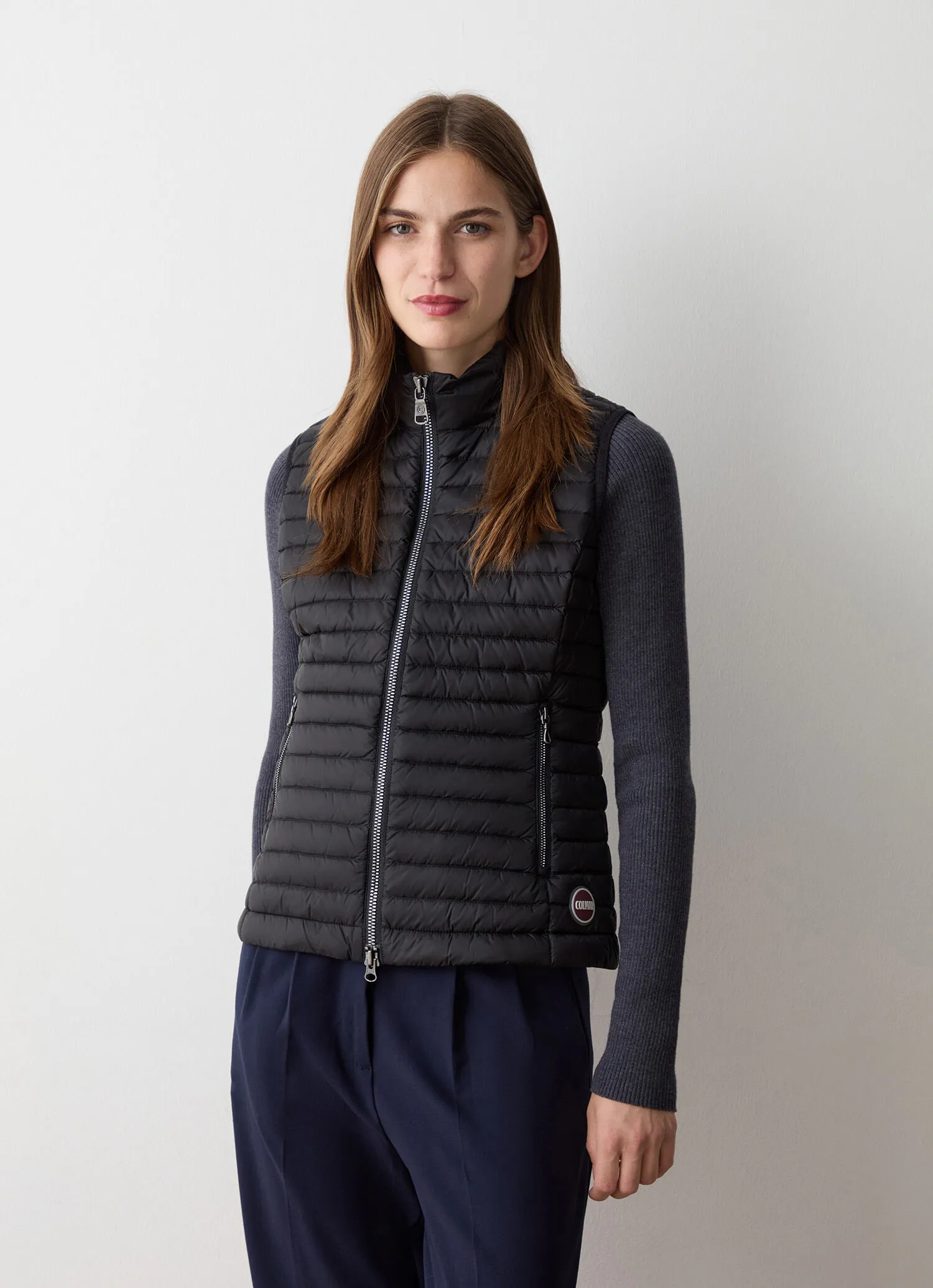 Gilet imbottito in piuma