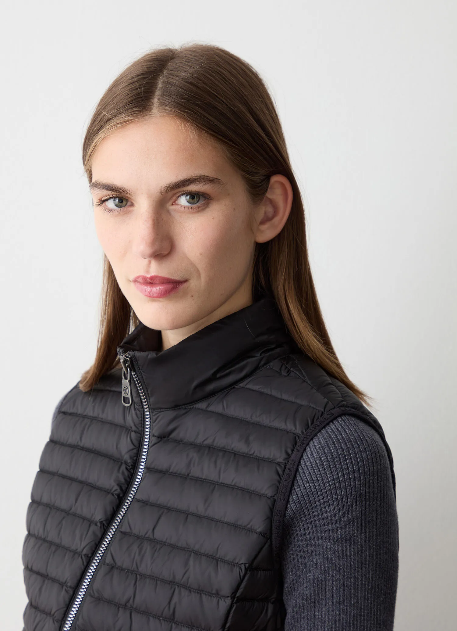 Gilet imbottito in piuma