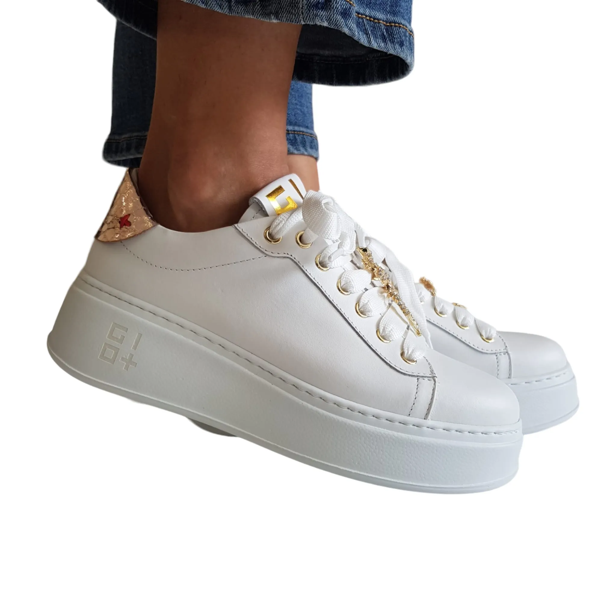 Gio+ Sneakers Donna Bianco Rif.11