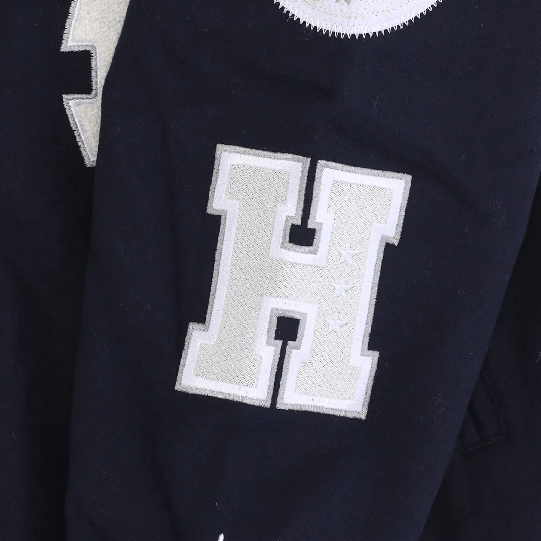 Giubbotto College Uomo 20 Year Classic H Varsity Jacket Navy