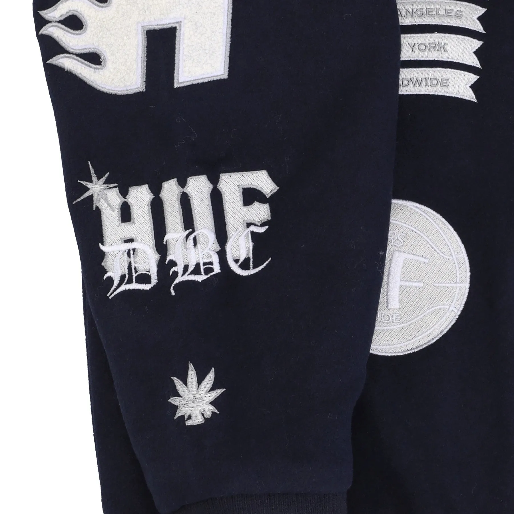 Giubbotto College Uomo 20 Year Classic H Varsity Jacket Navy