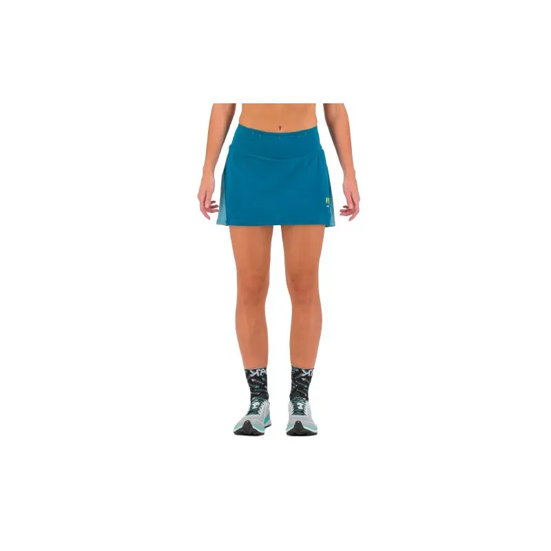 Gonna corta da corsa da donna Karpos Lavaredo Run Skirt (Corsair/Adriatic Blue)