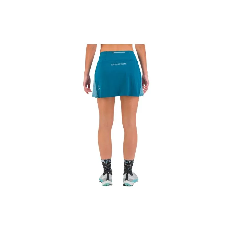 Gonna corta da corsa da donna Karpos Lavaredo Run Skirt (Corsair/Adriatic Blue)