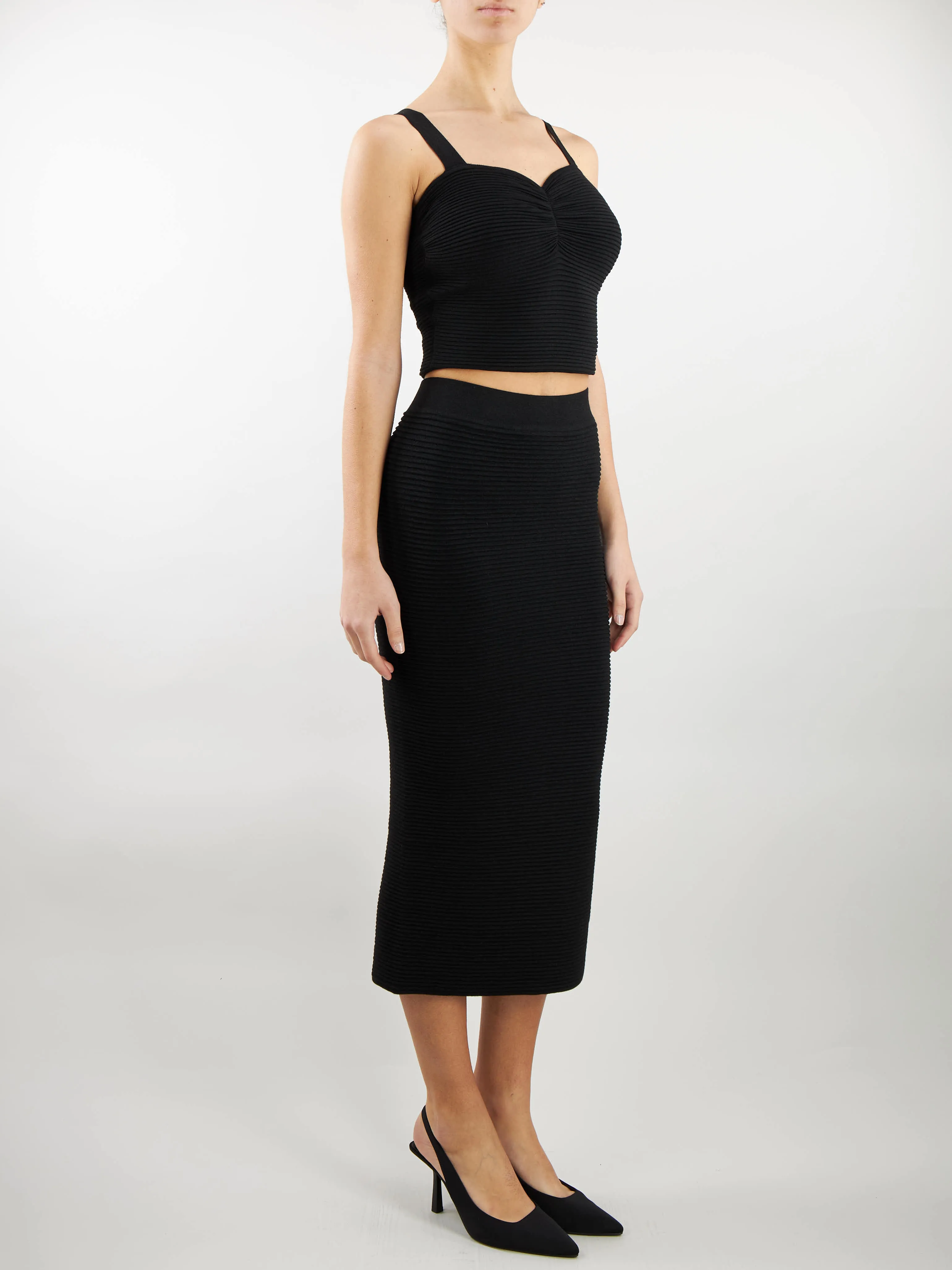 Gonna in maglia midi Nenette