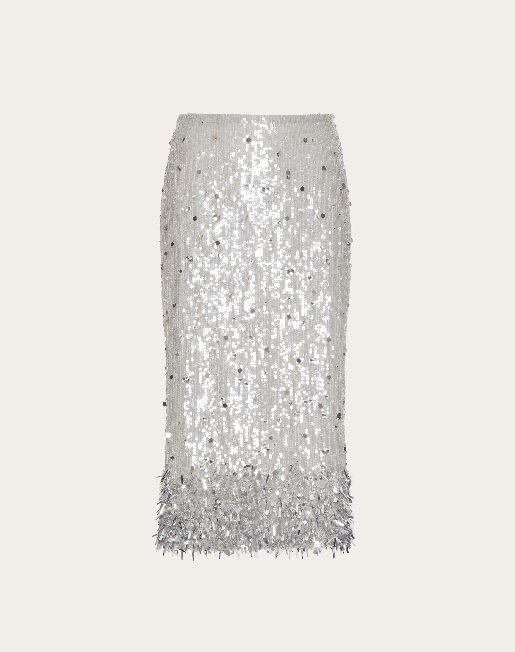 GONNA IN TULLE ILLUSIONE RICAMATA