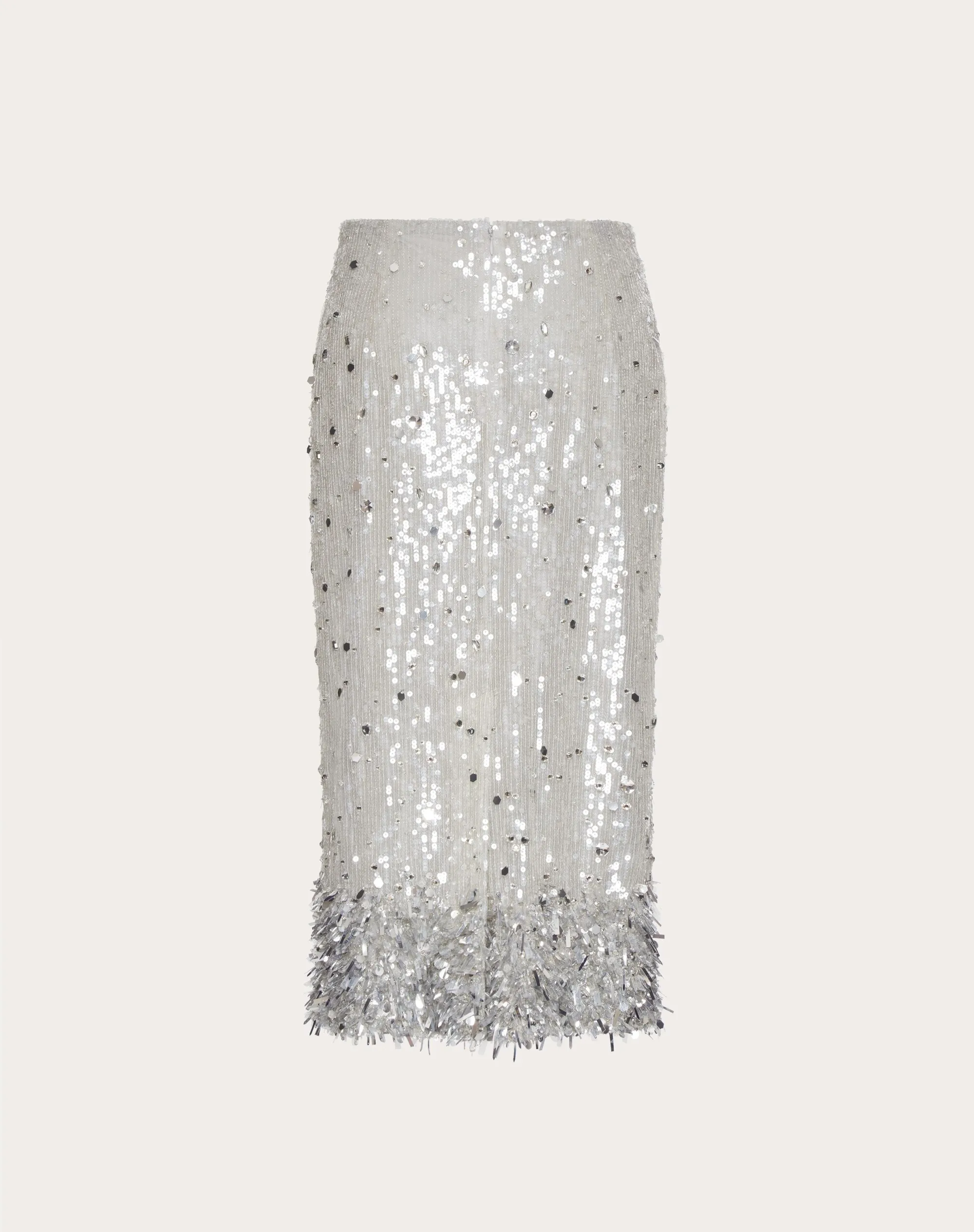GONNA IN TULLE ILLUSIONE RICAMATA