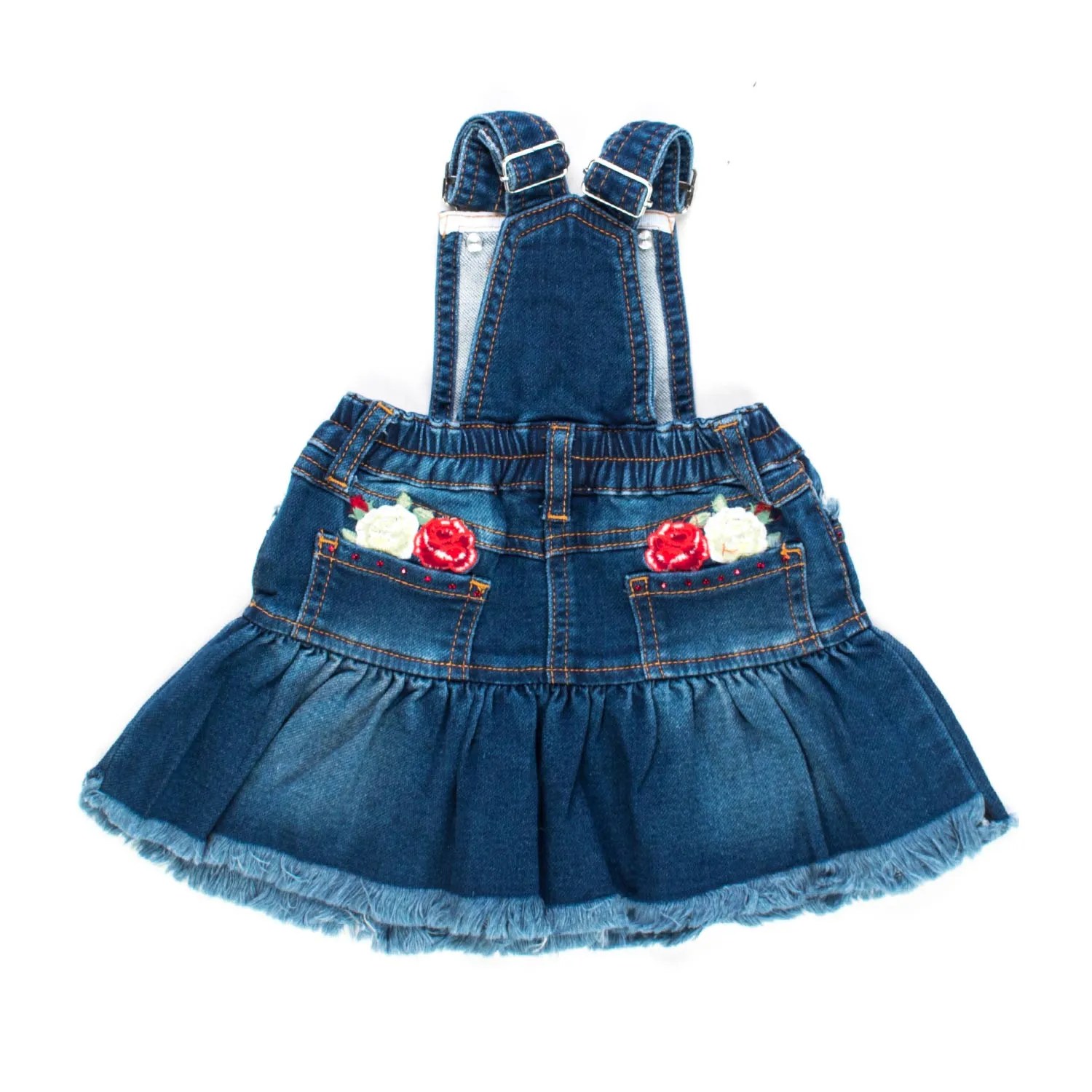 Gonna Salopette Denim Bimba Bebè