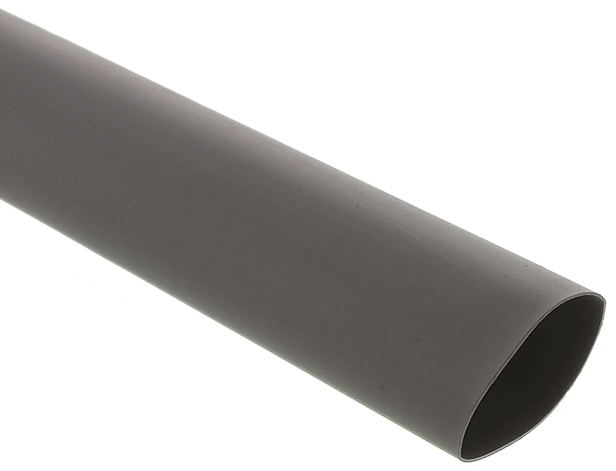 Guaina termorestringente RS PRO Ø 19mm, col. Grigio, restringimento 2:1, L. 1.2m