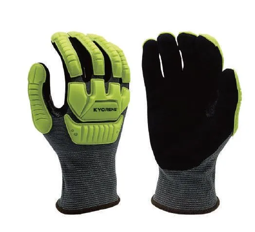 Guanti KYORENE K01-903RT, Tg. 10, in Grafene, Nylon, col. Grigio, Giallo