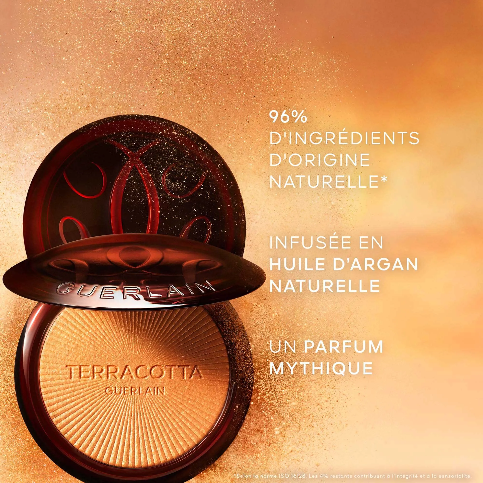  GUERLAIN   TERRACOTTA LUMINIZER Cipria Lucentezza - 96 di ingredienti di origine naturale |  - IVOIR ROSÉ