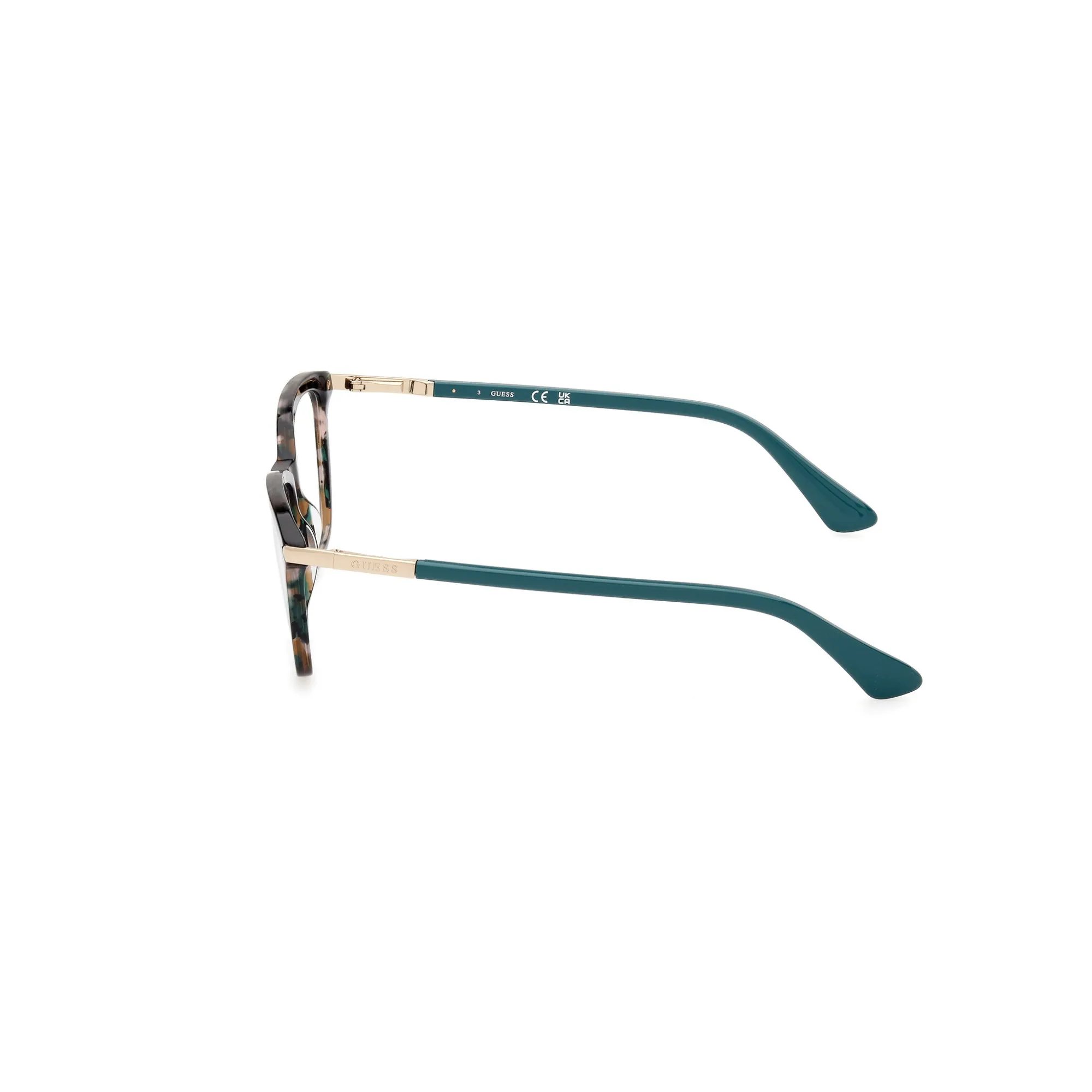   Guess GU 2880 - 098 Verde Scuro | Occhiale Da Vista Donna 
