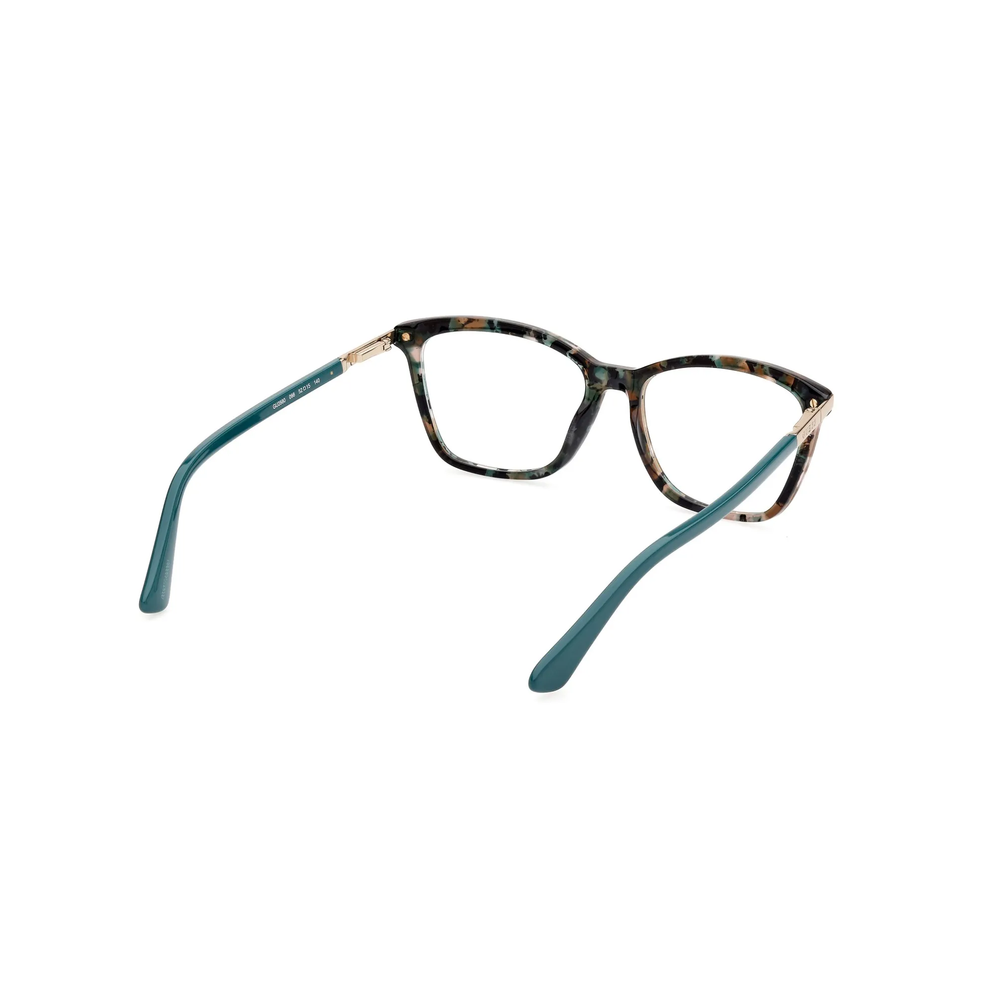   Guess GU 2880 - 098 Verde Scuro | Occhiale Da Vista Donna 