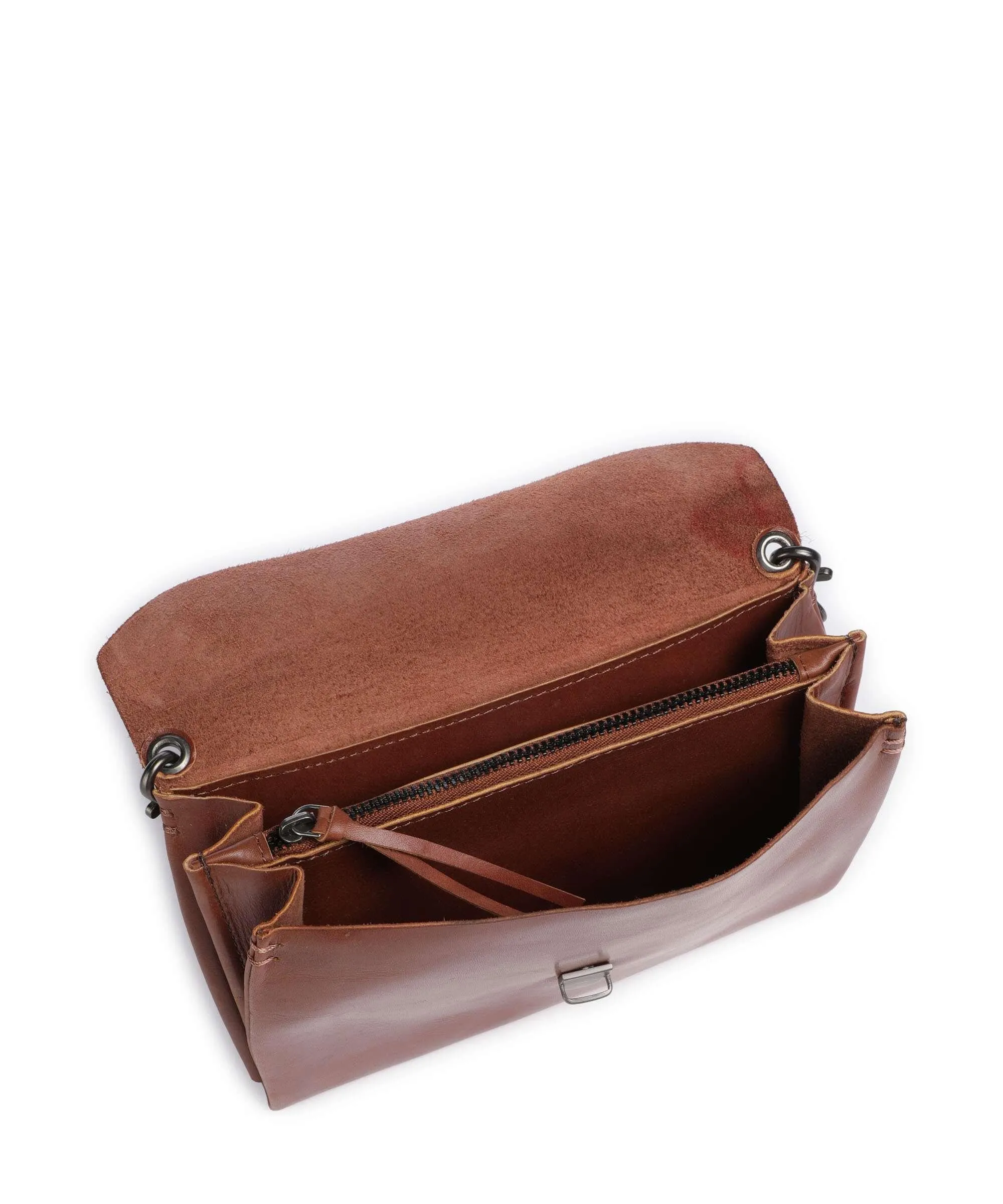  Harold's Fold Borsa a tracolla pelle bovina cognac  