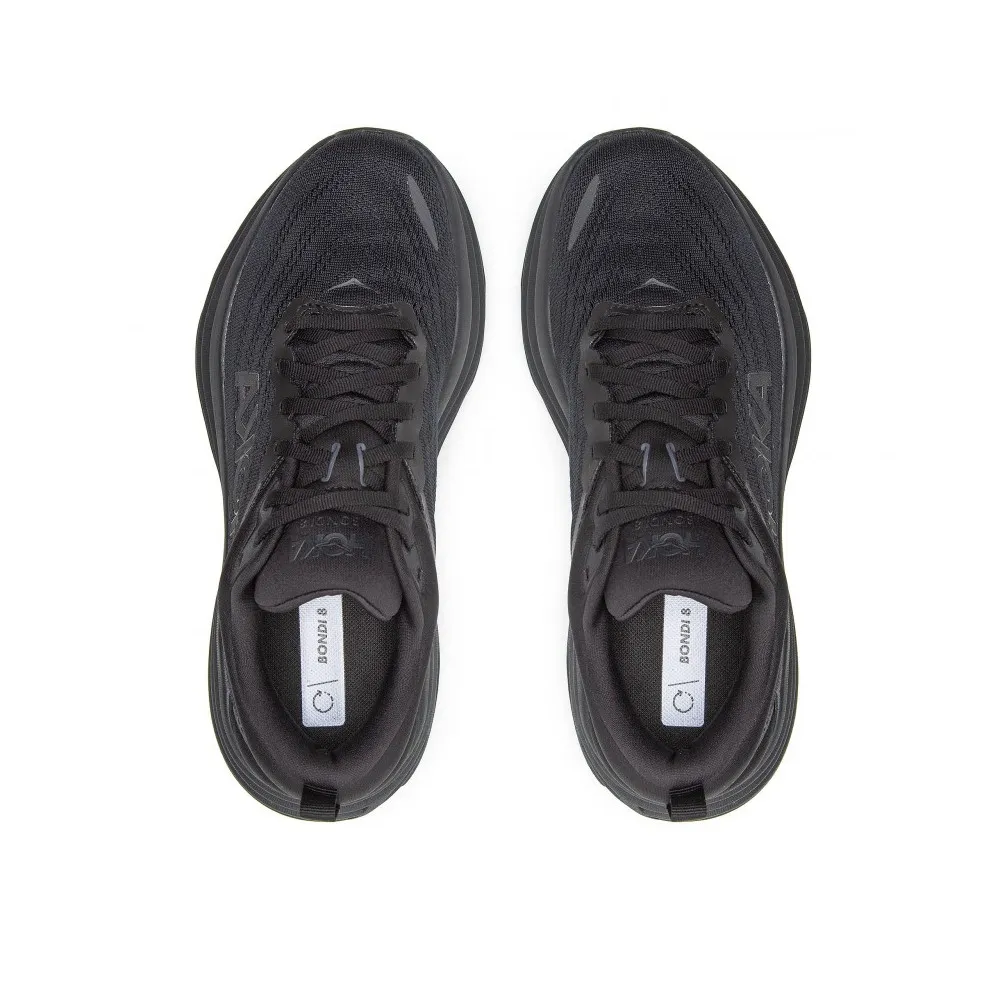HOKA ONE ONE - BONDI 8 - UOMO - NERO - 1123202-BBLC