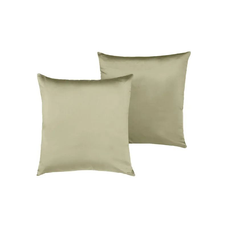 I rasi Cuscino Arredo 50X50Cm Raso Verde Oliva