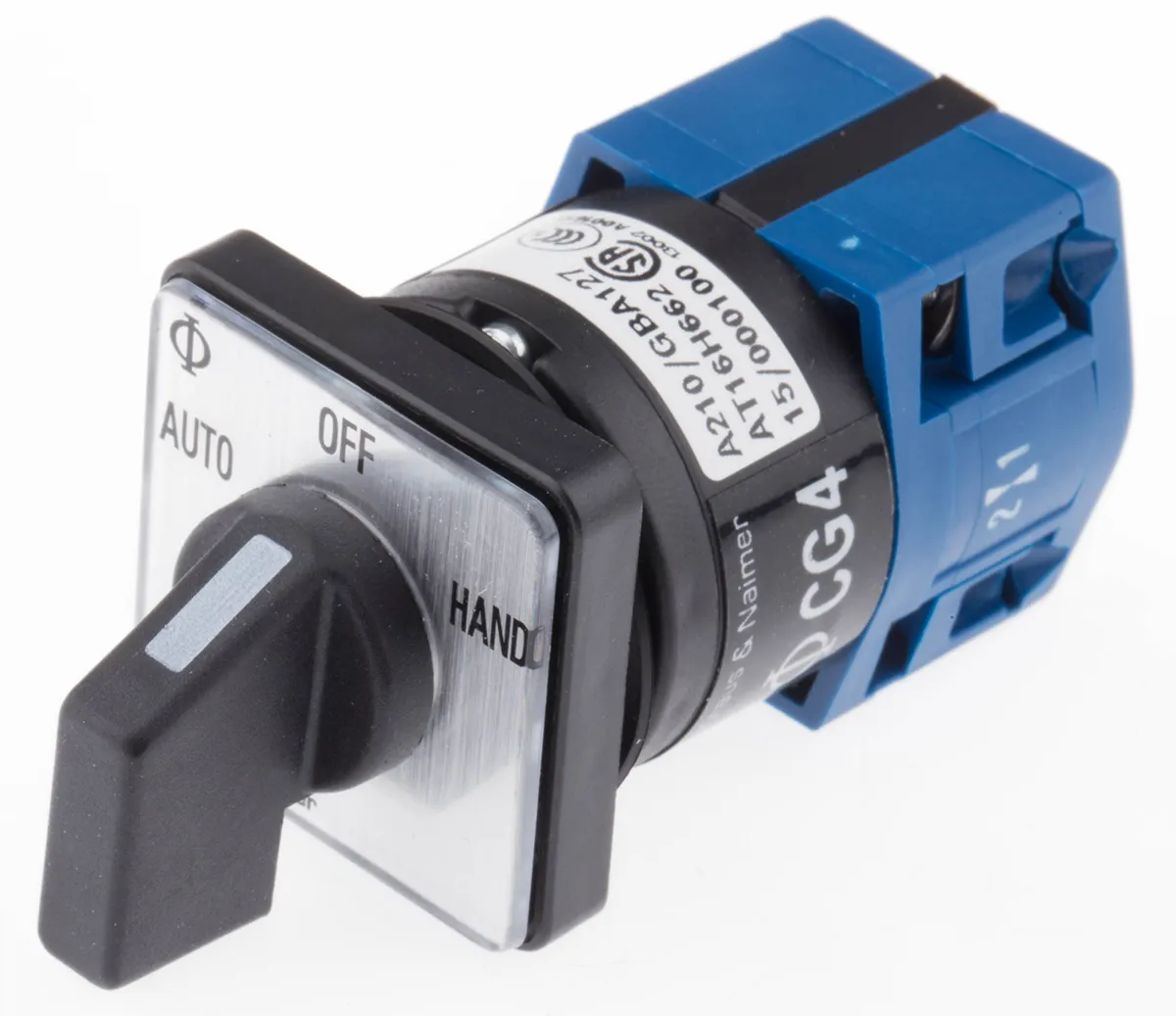 Interruttore Cam Kraus & Naimer CG4A210/GBA127EF, monopolare, 3 posizioni, 10A