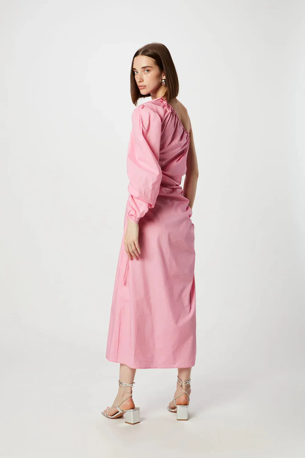 ISABELLE BLANCHE ABITO ROSA ARRICCIATO
