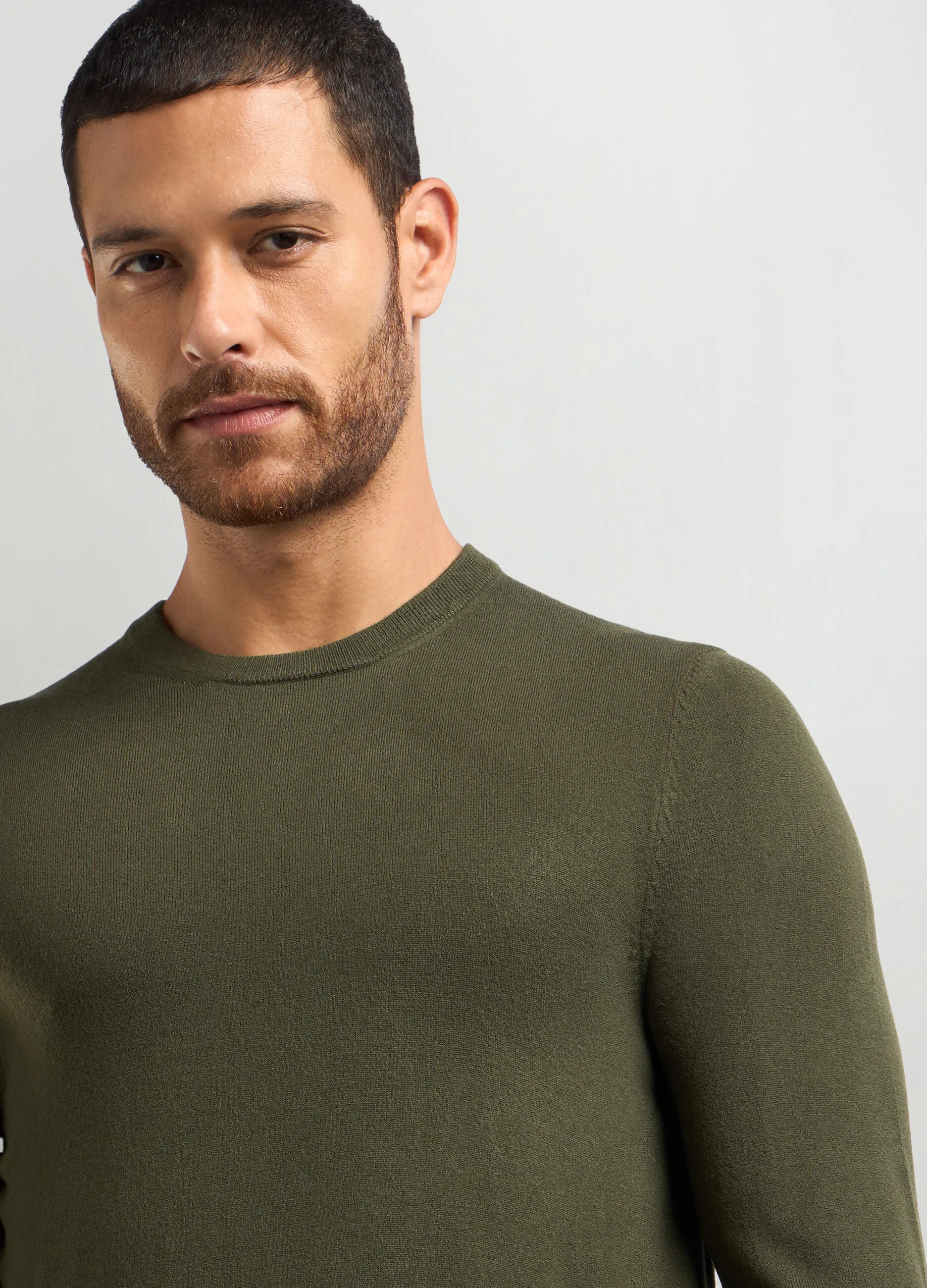J. HART & BROS  Maglione girocollo maglia rasata uomo