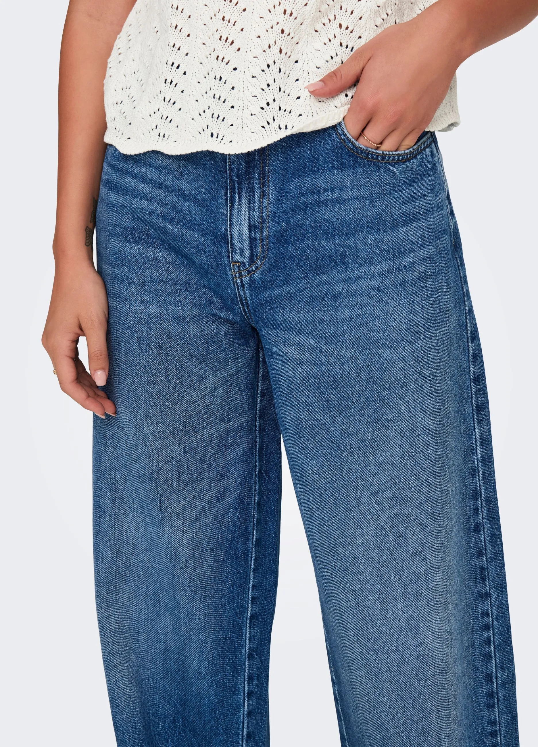 JDY  Jeans a gamba ampia