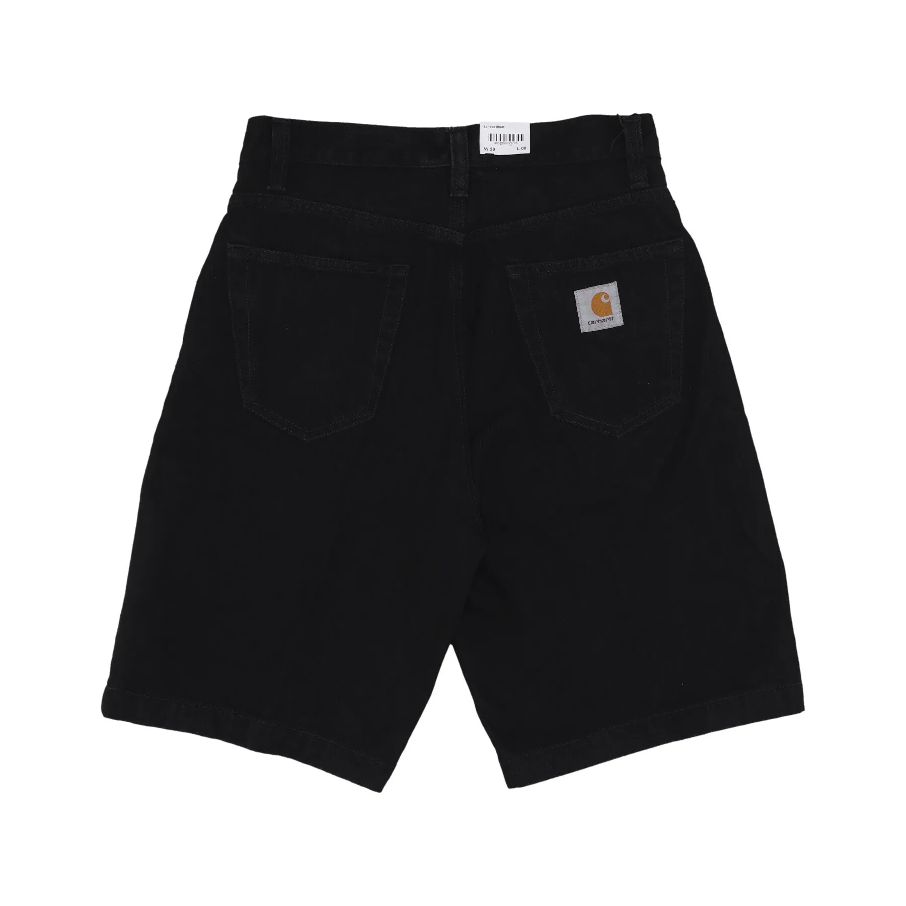 Jeans Corto Uomo Landon Short Black Rinsed