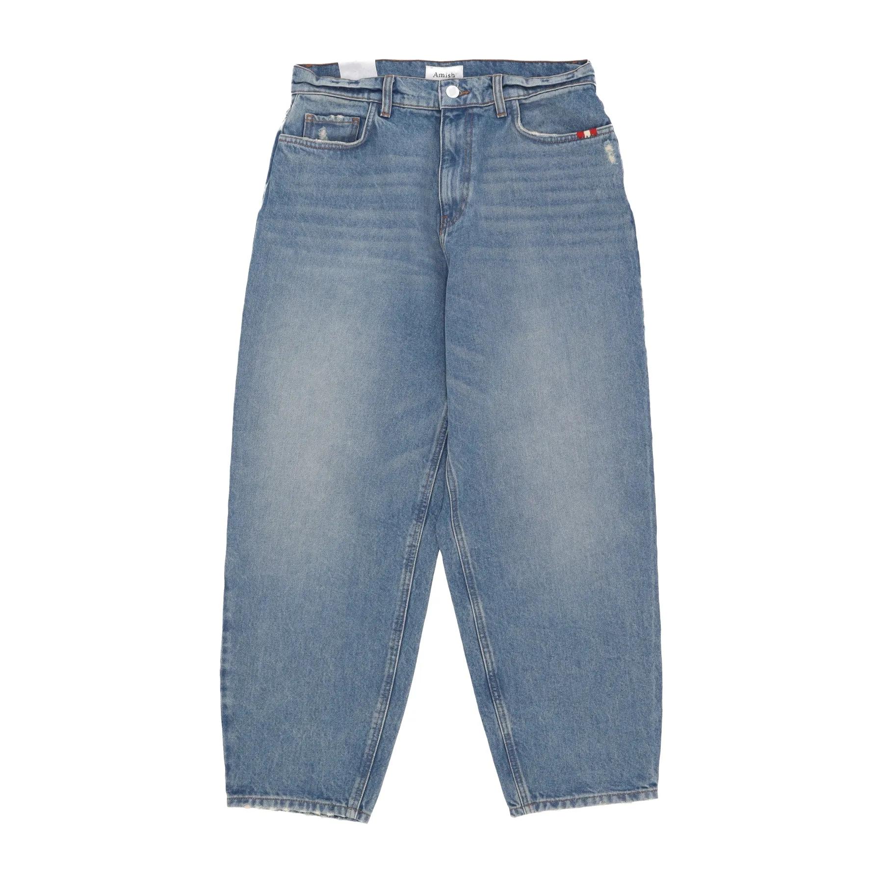 Jeans Donna W Baggy Denim Real Vintage Denim