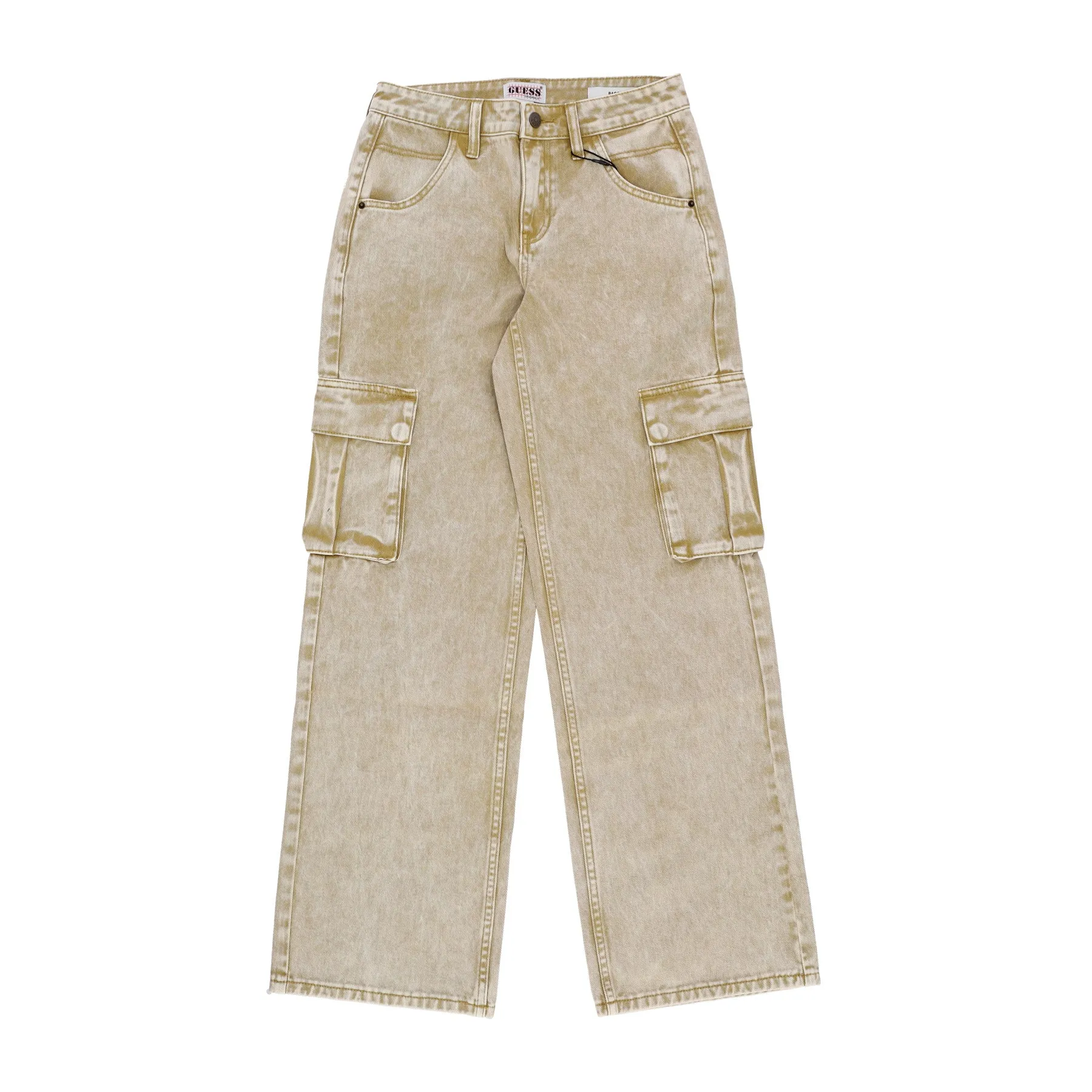 Jeans Donna W Go Aged Cargo Pant Go Aged White